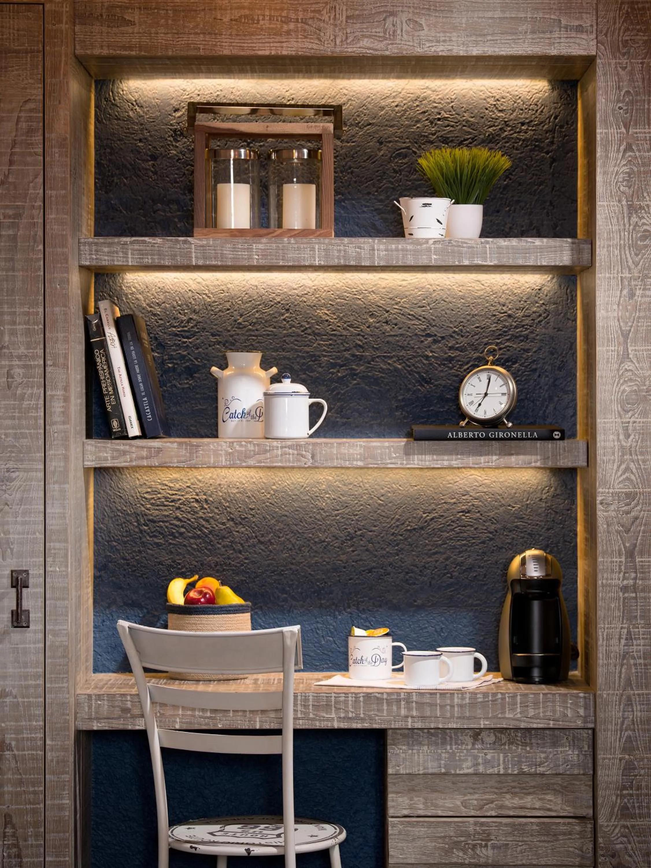 Decorative detail in H21 Hospedaje Boutique