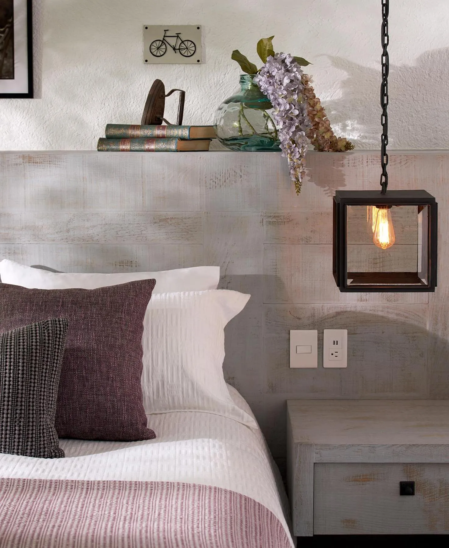 Decorative detail, Bed in H21 Hospedaje Boutique