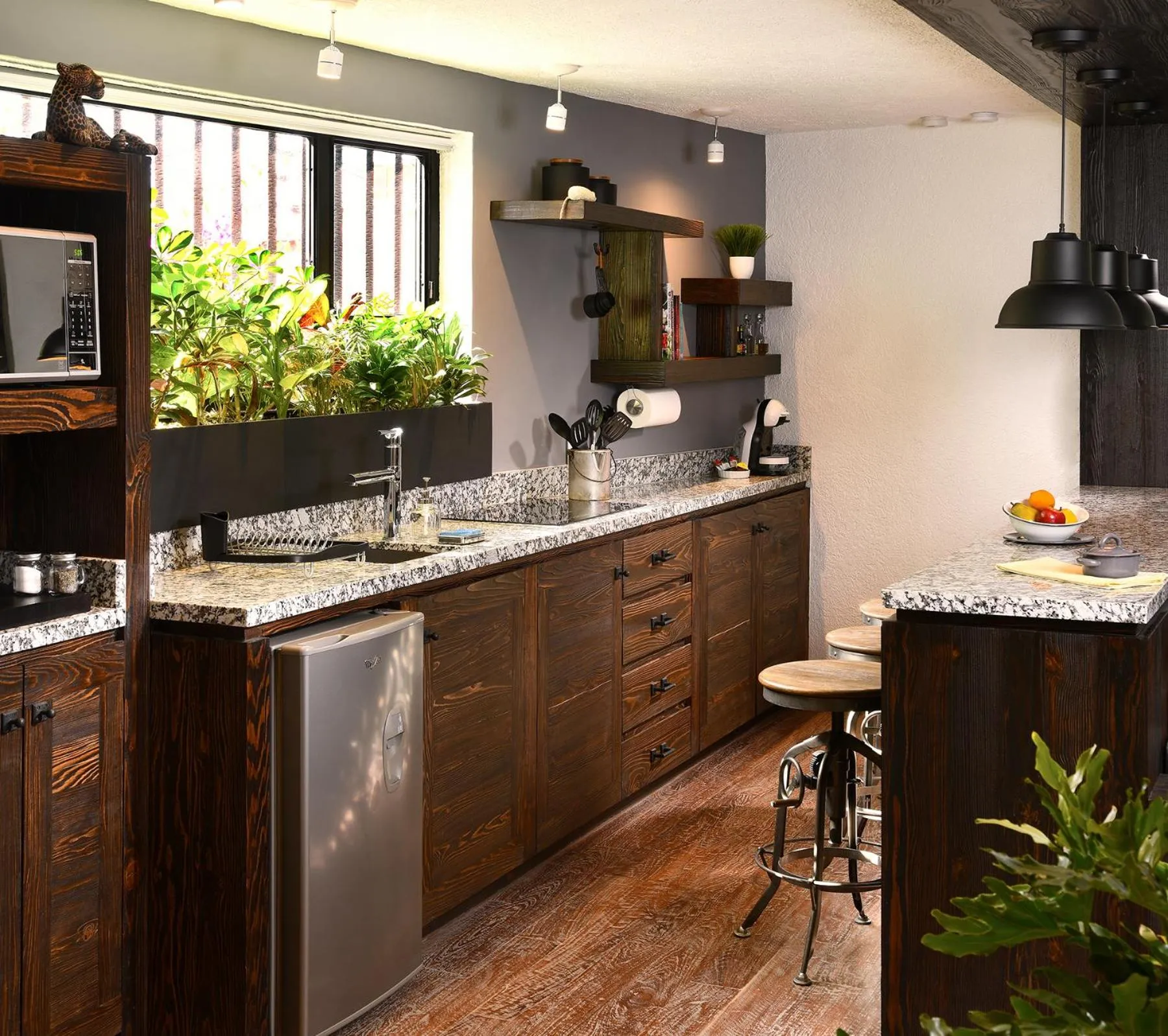 Kitchen or kitchenette in H21 Hospedaje Boutique