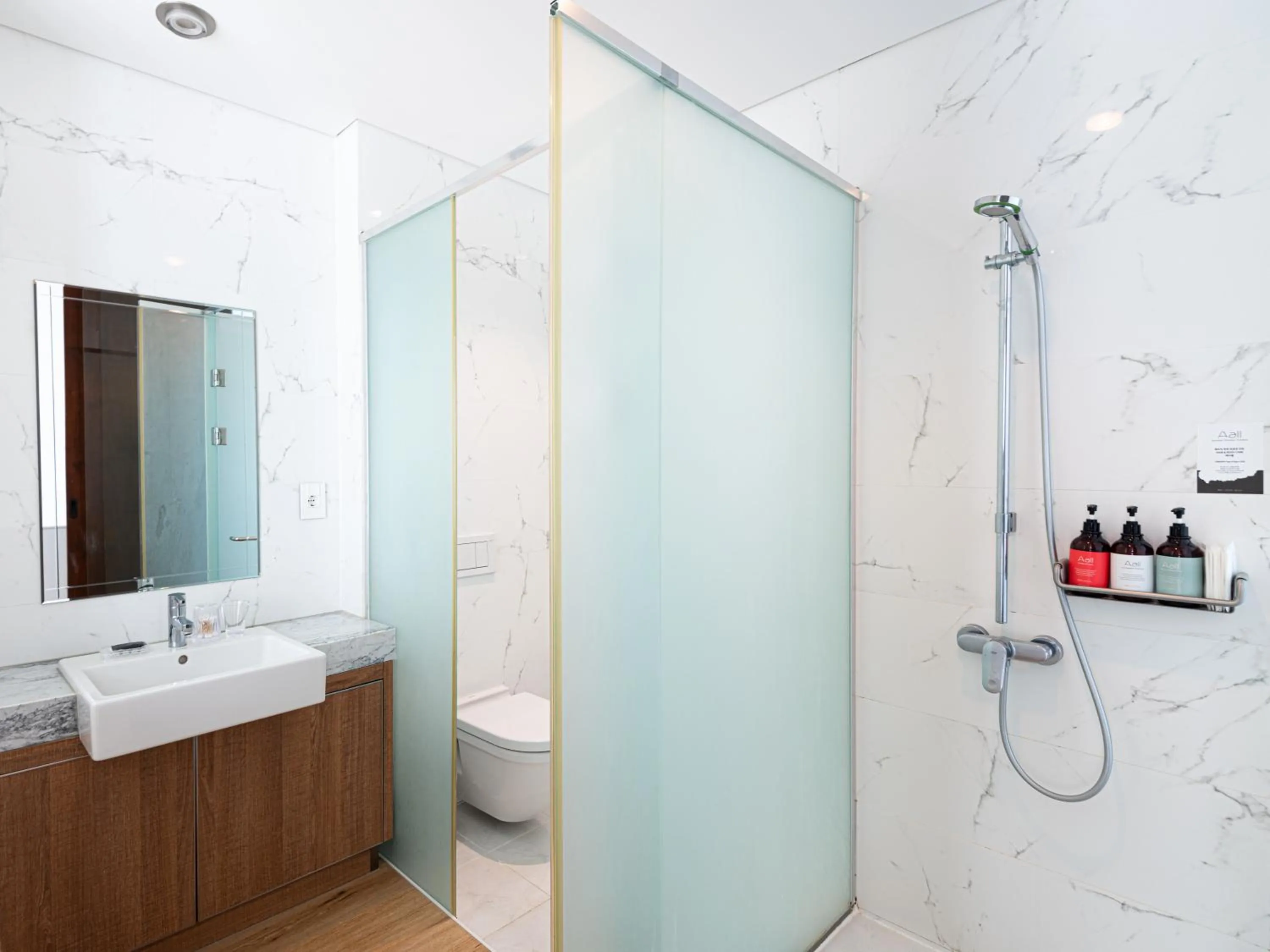 Shower in Boutique Pool Villa NAMIB