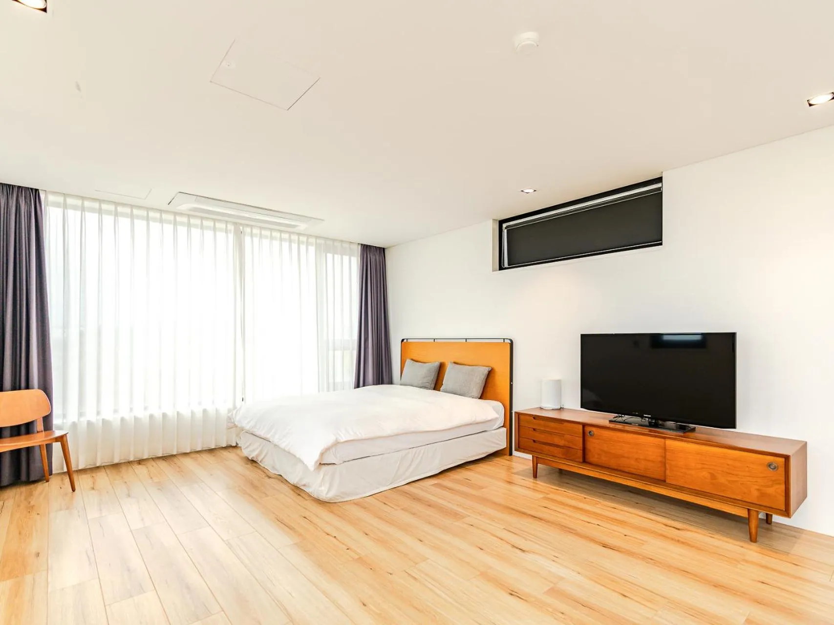 Bed in Boutique Pool Villa NAMIB