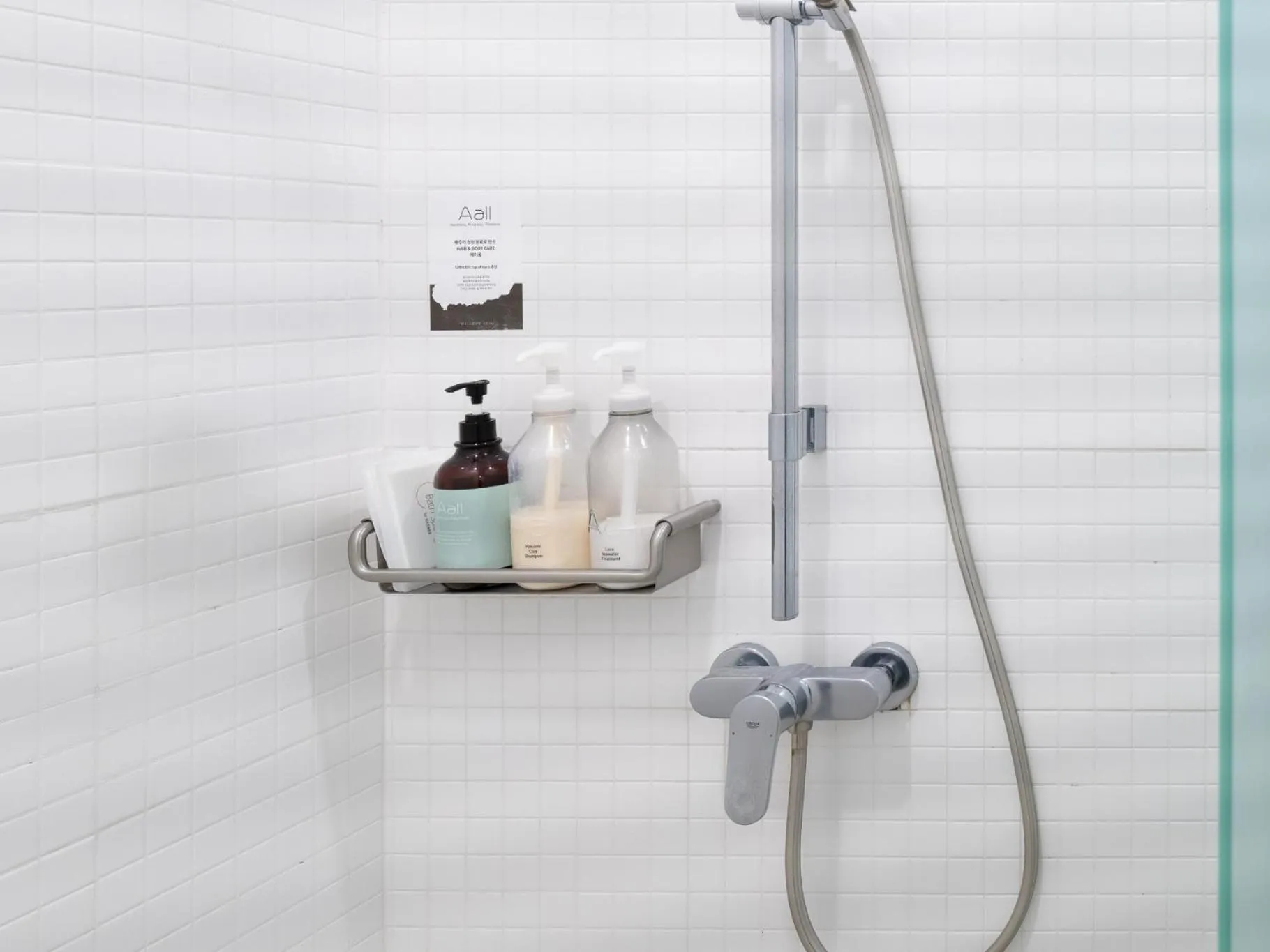 Shower in Boutique Pool Villa NAMIB