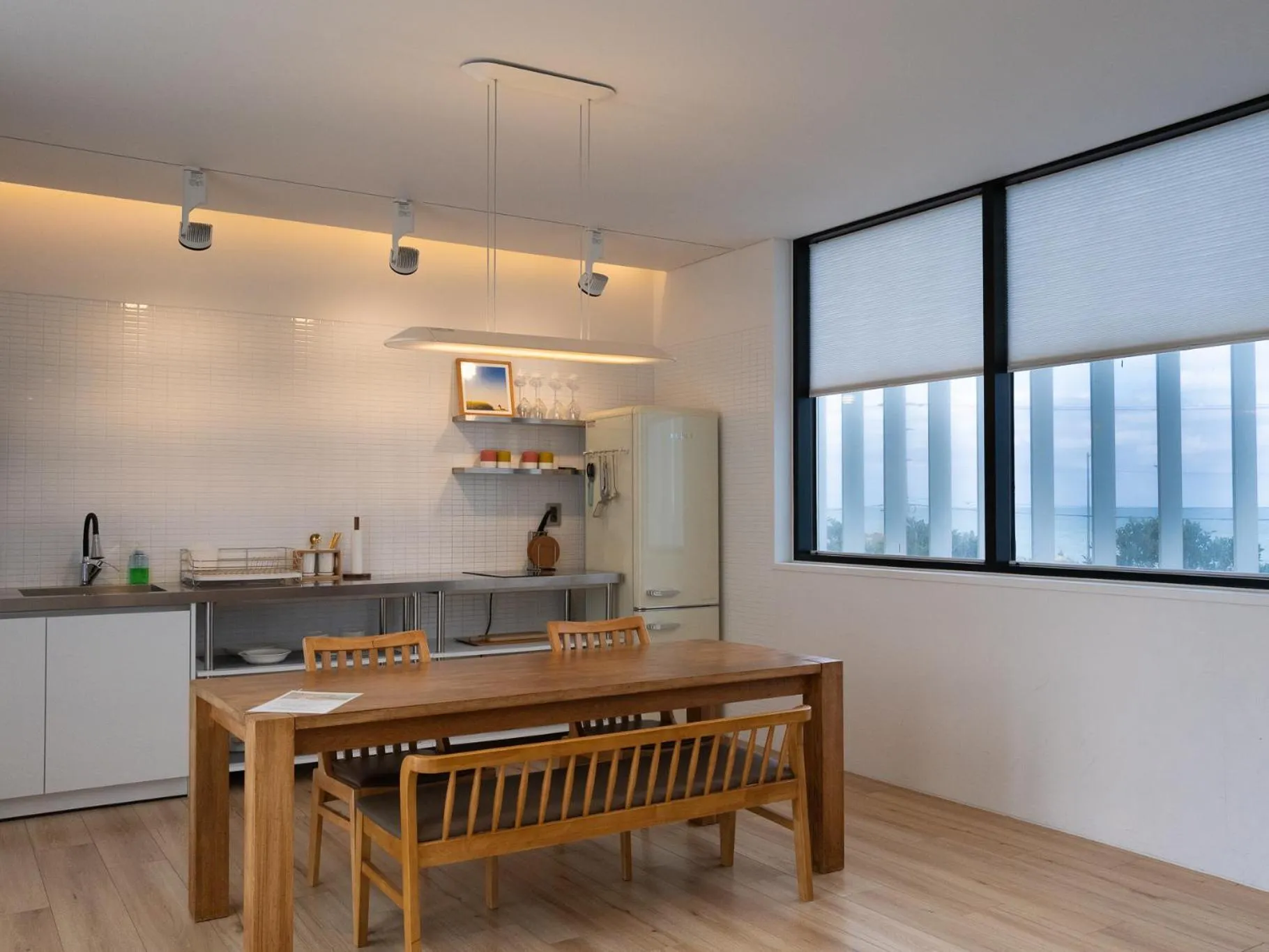 kitchen in Boutique Pool Villa NAMIB