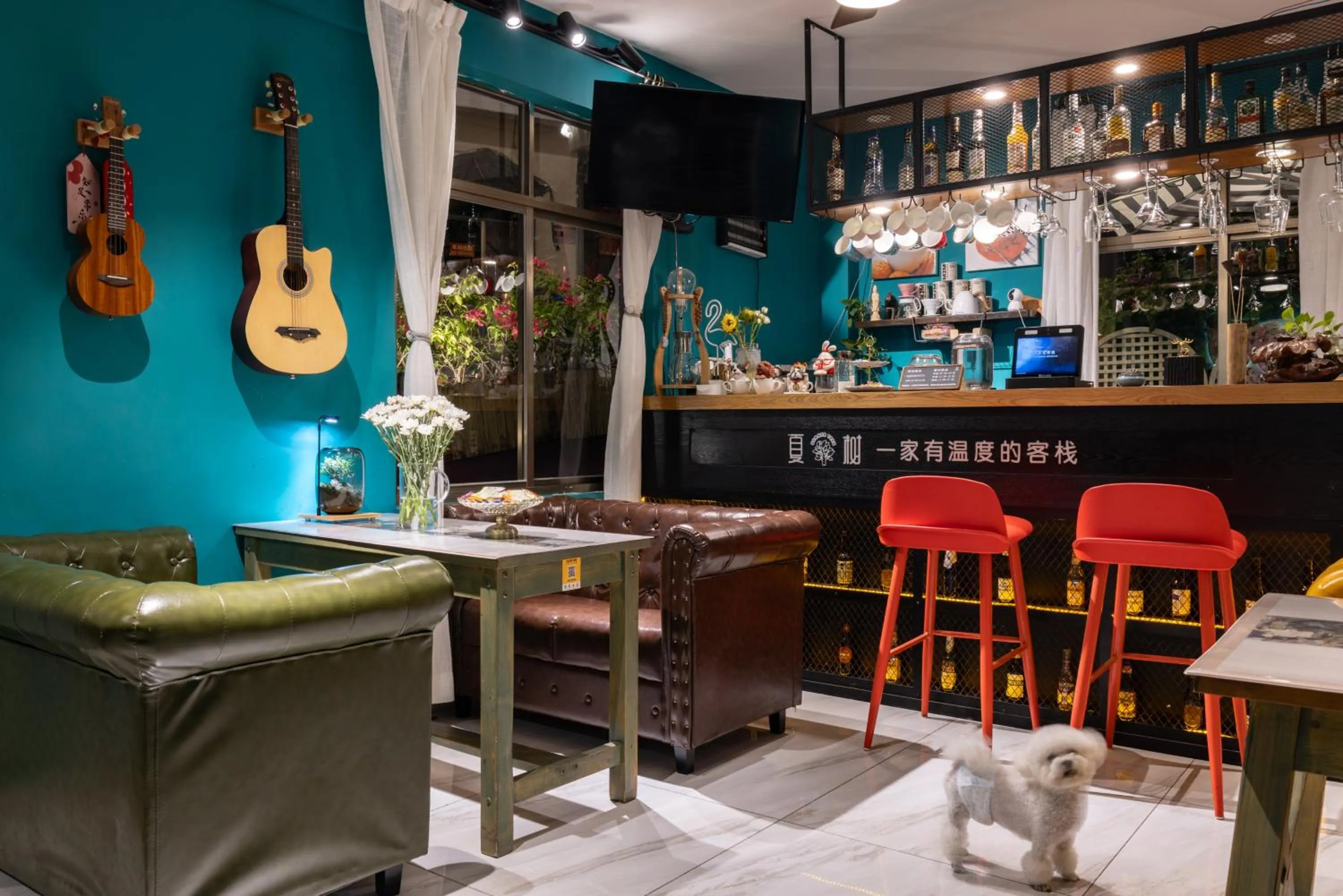 Living room in Summer Tree Inn