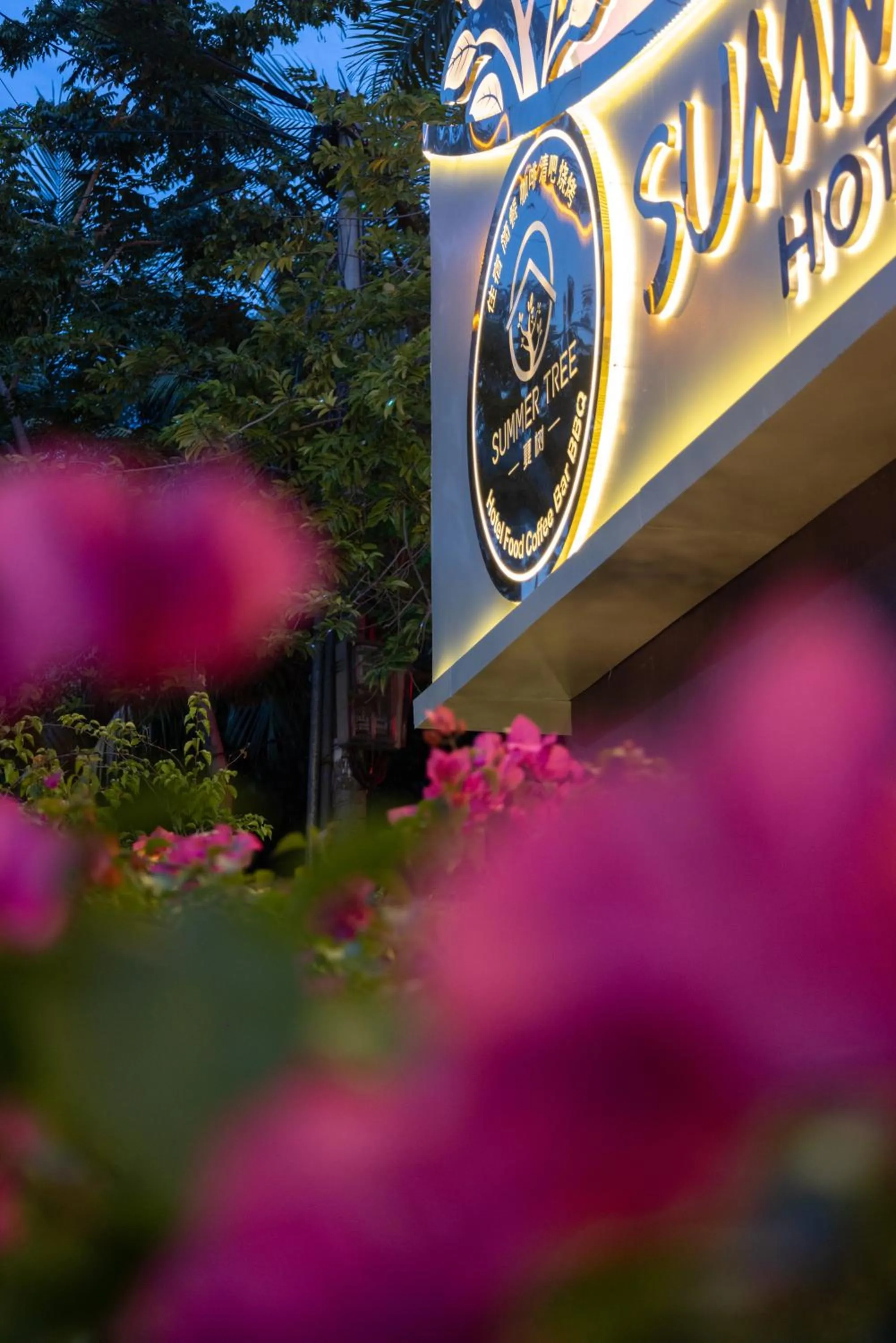 Logo/Certificate/Sign in Summer Tree Inn