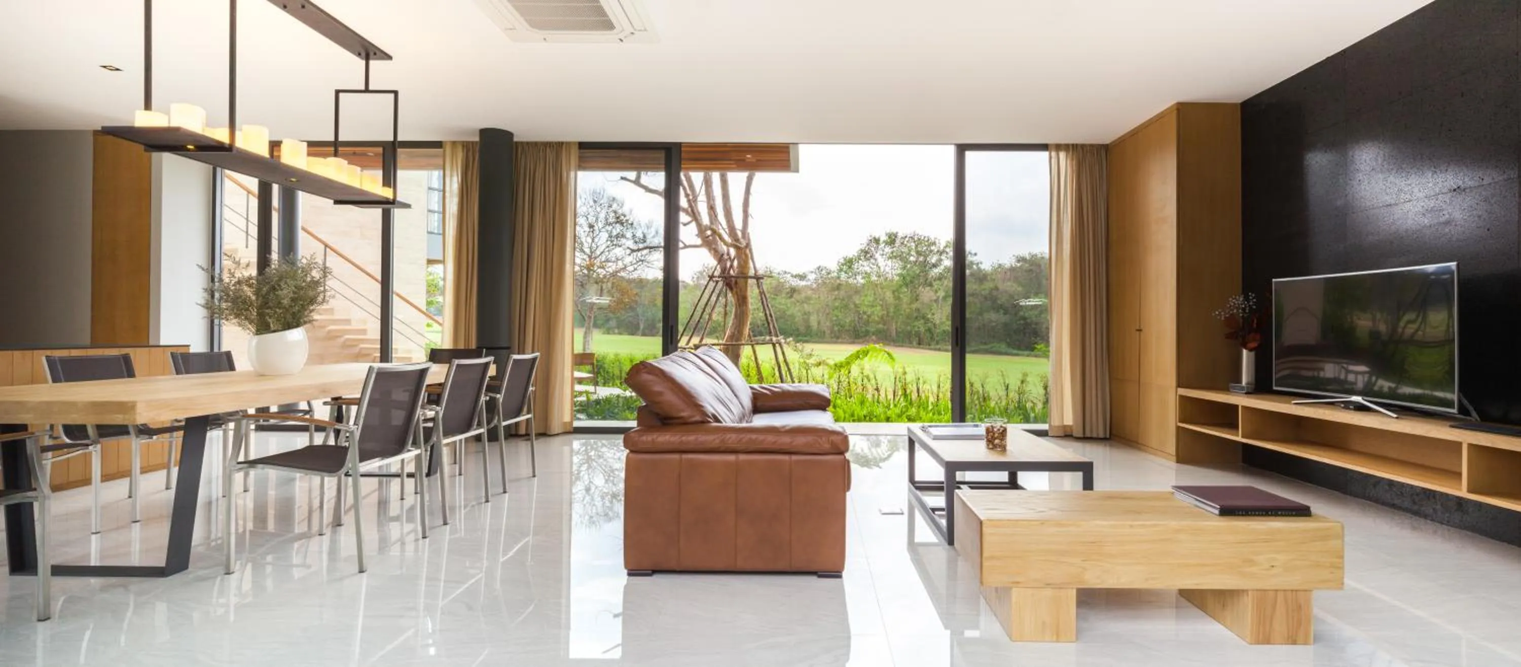 Living room in Gliding Villa in Khao Yai