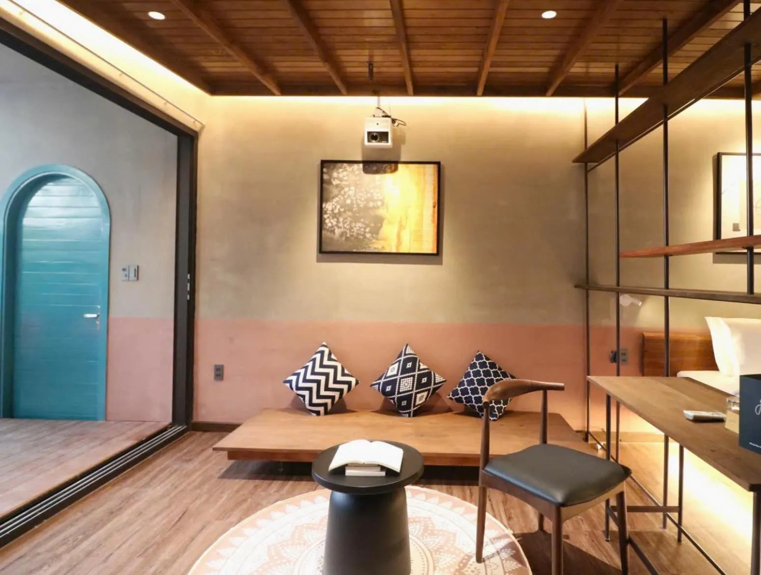 Seating area in Joi Boutique Bãi Trước