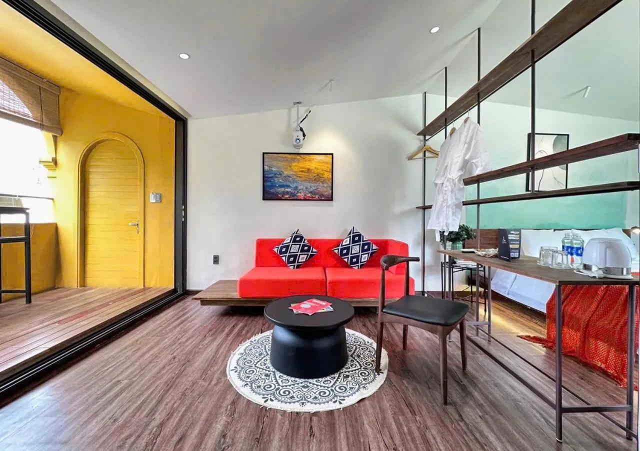 Bed in Joi Boutique Bãi Trước