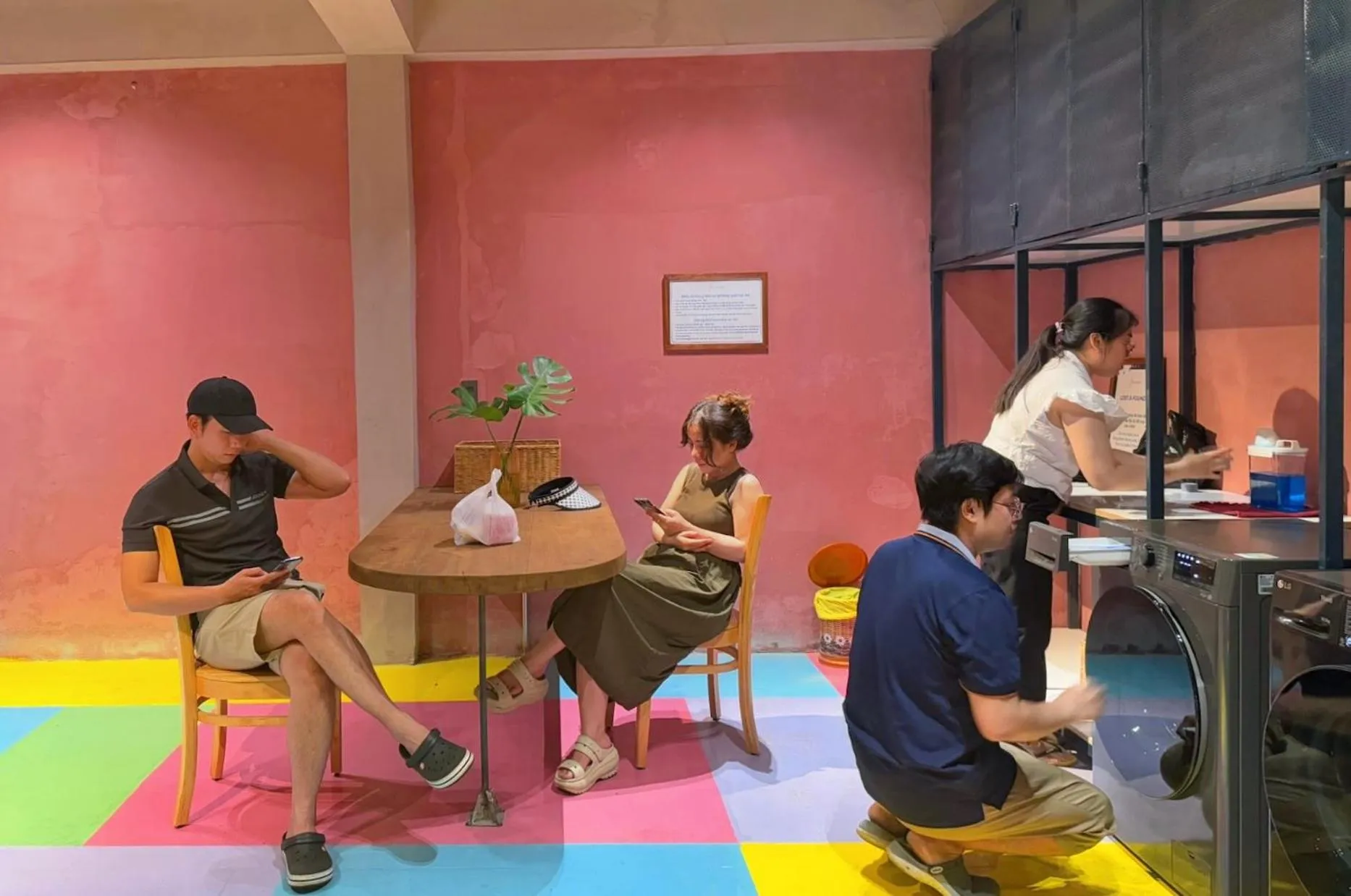 washing machine in Joi Boutique Bãi Trước