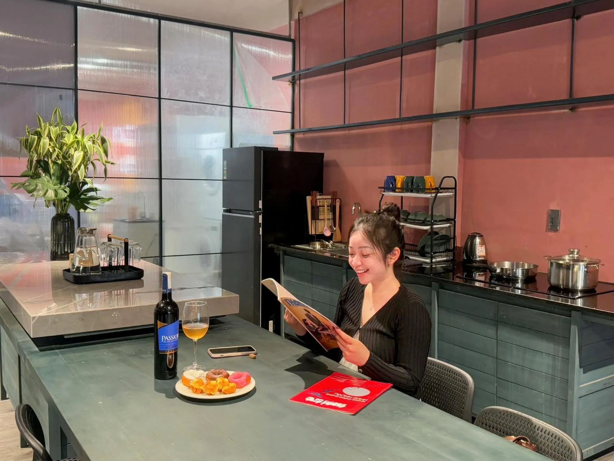 Dining area in Joi Boutique Bãi Trước