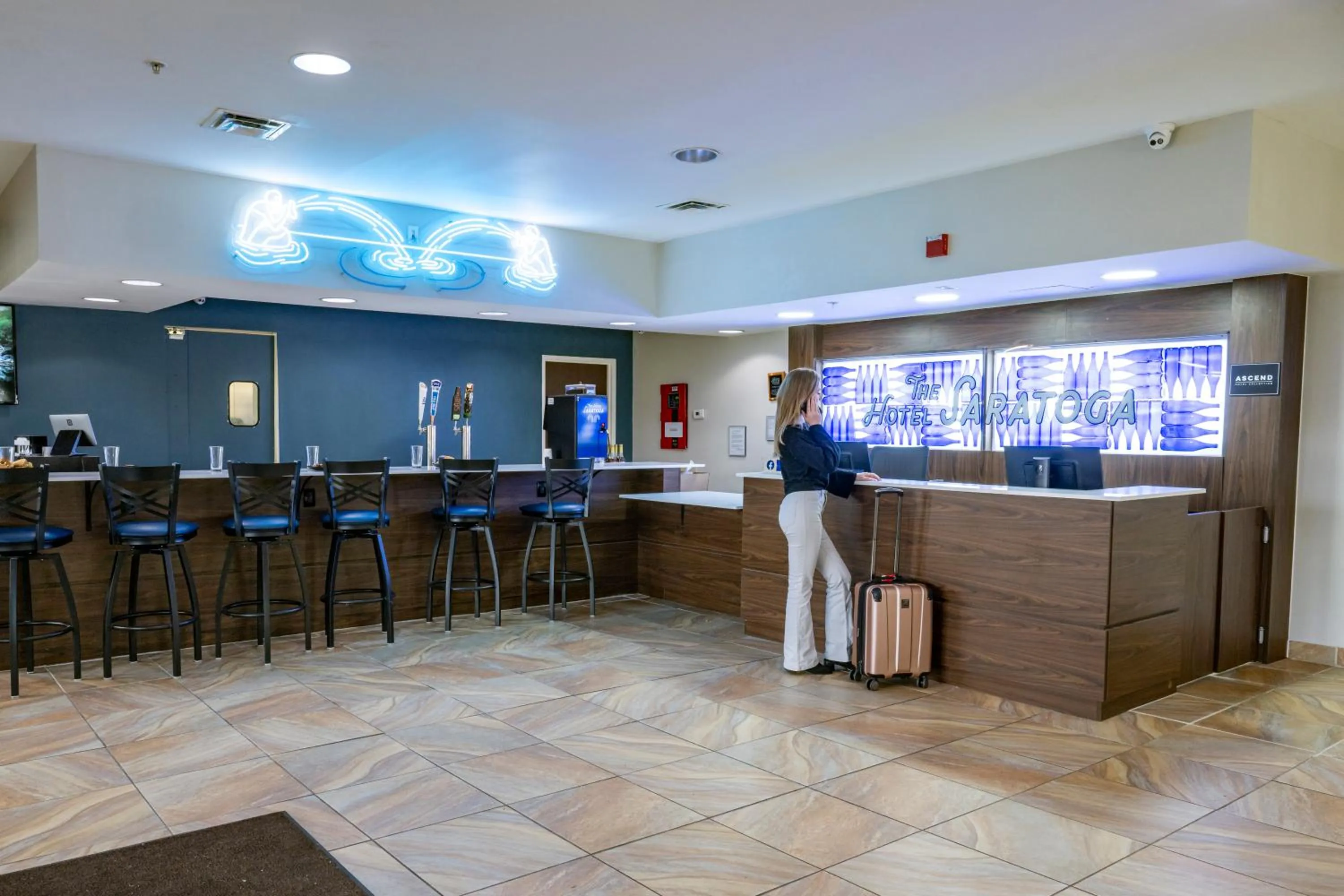 Lobby or reception in The Hotel Saratoga, an Ascend Collection Hotel