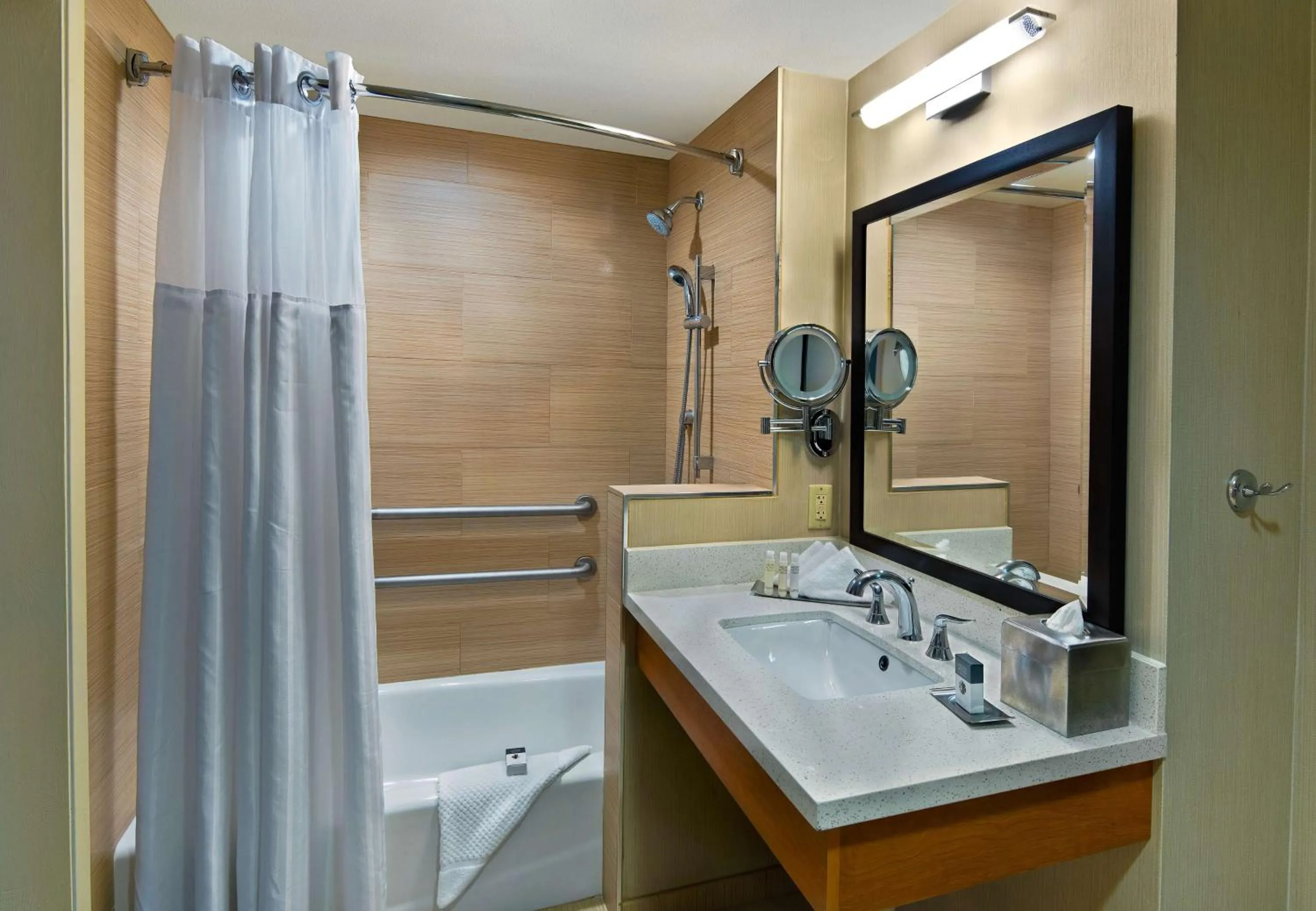 Bathroom in DoubleTree by Hilton San Pedro