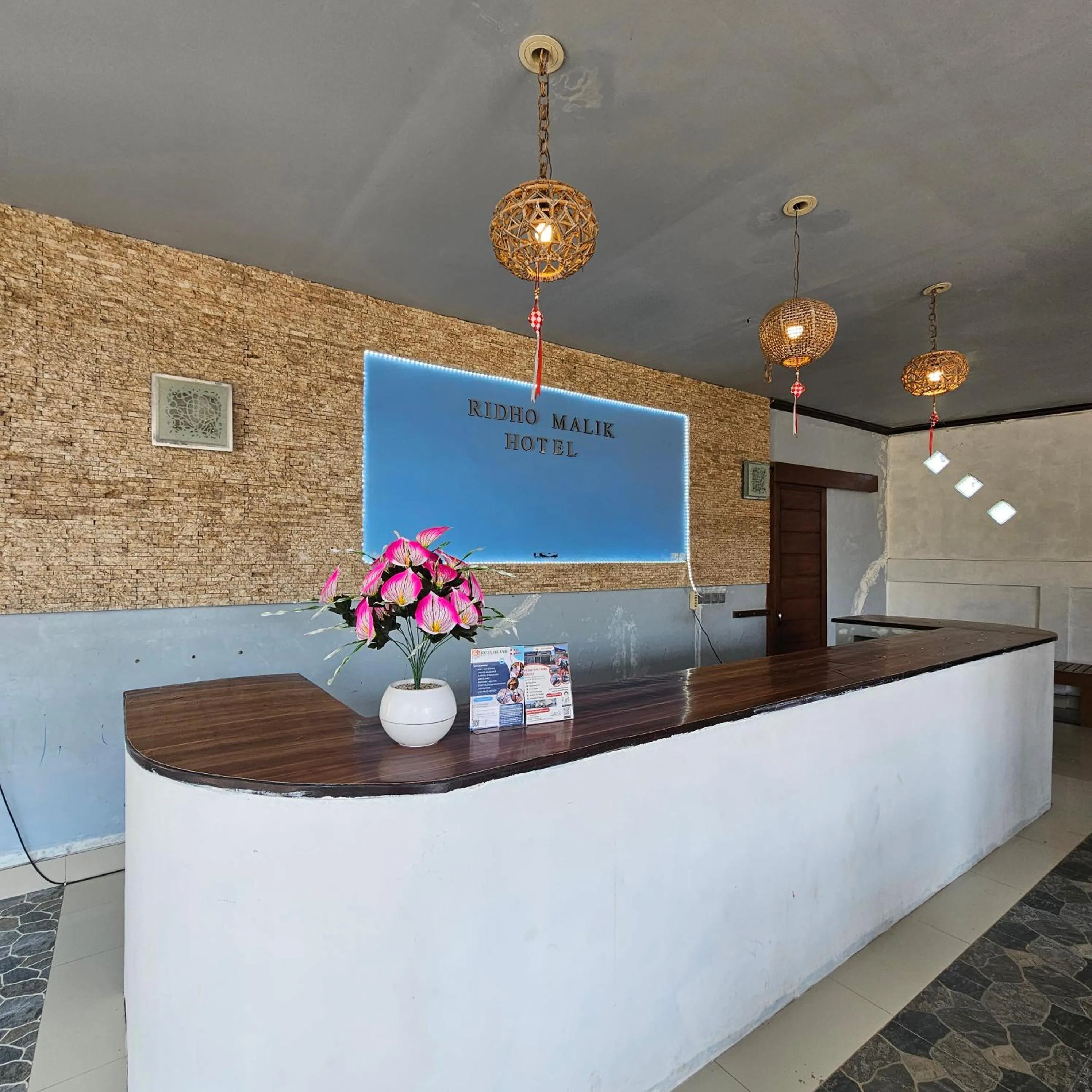 Lobby or reception in Ridho Malik Hotel