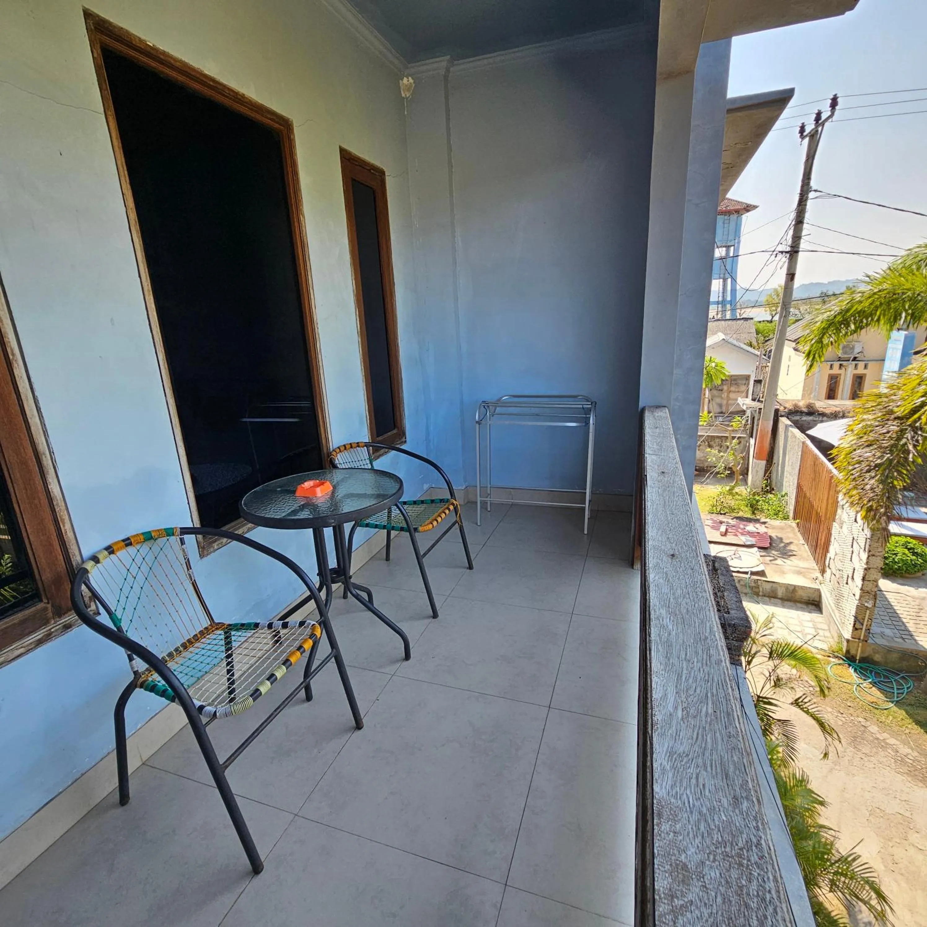 Patio in Ridho Malik Hotel