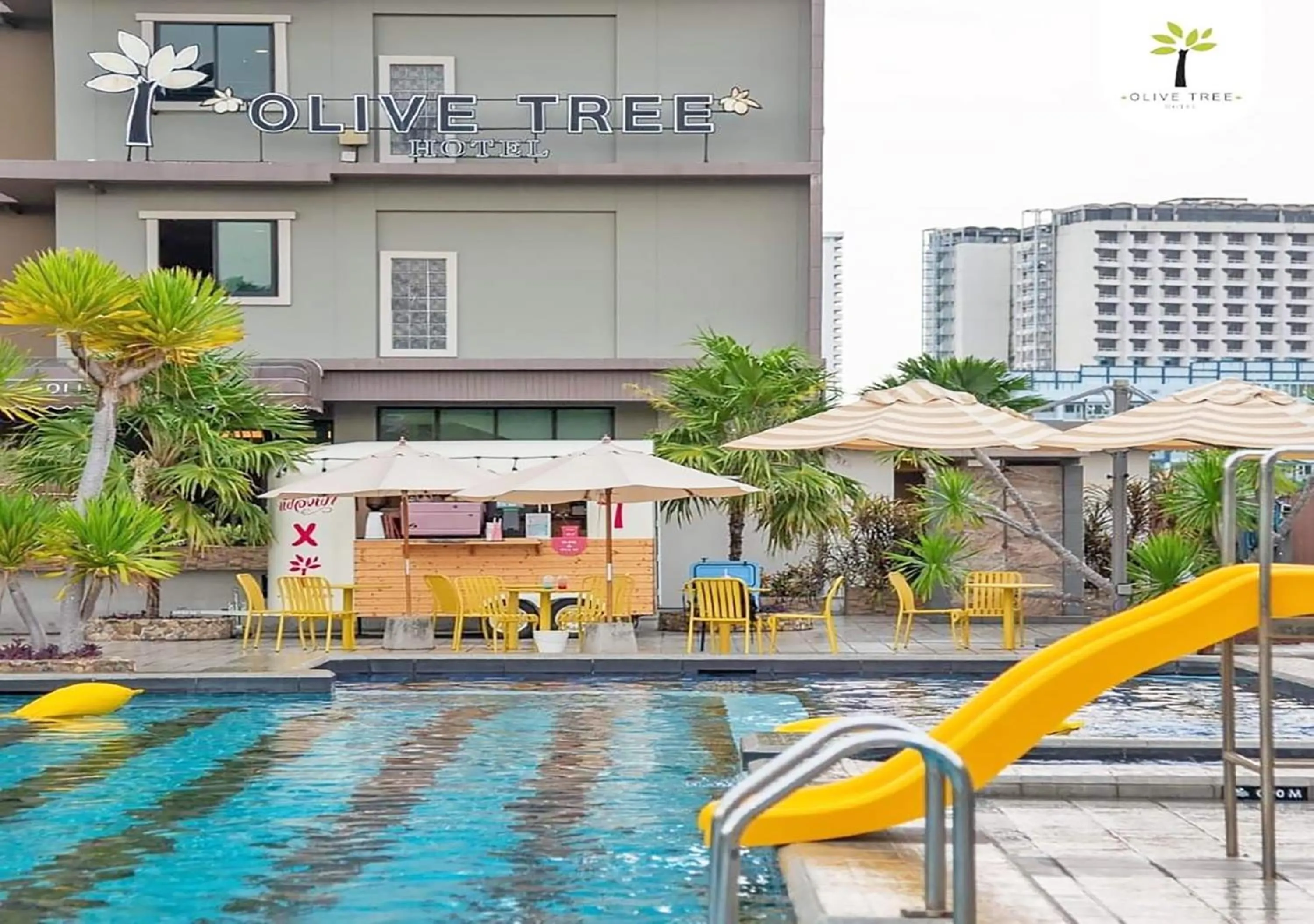 Property building in Olive Tree Hotel Pattaya