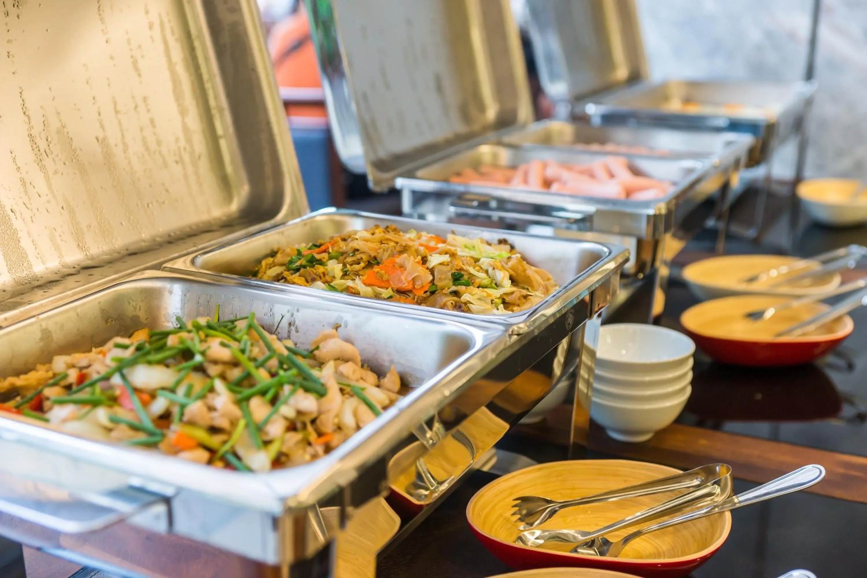 Breakfast in Olive Tree Hotel Pattaya