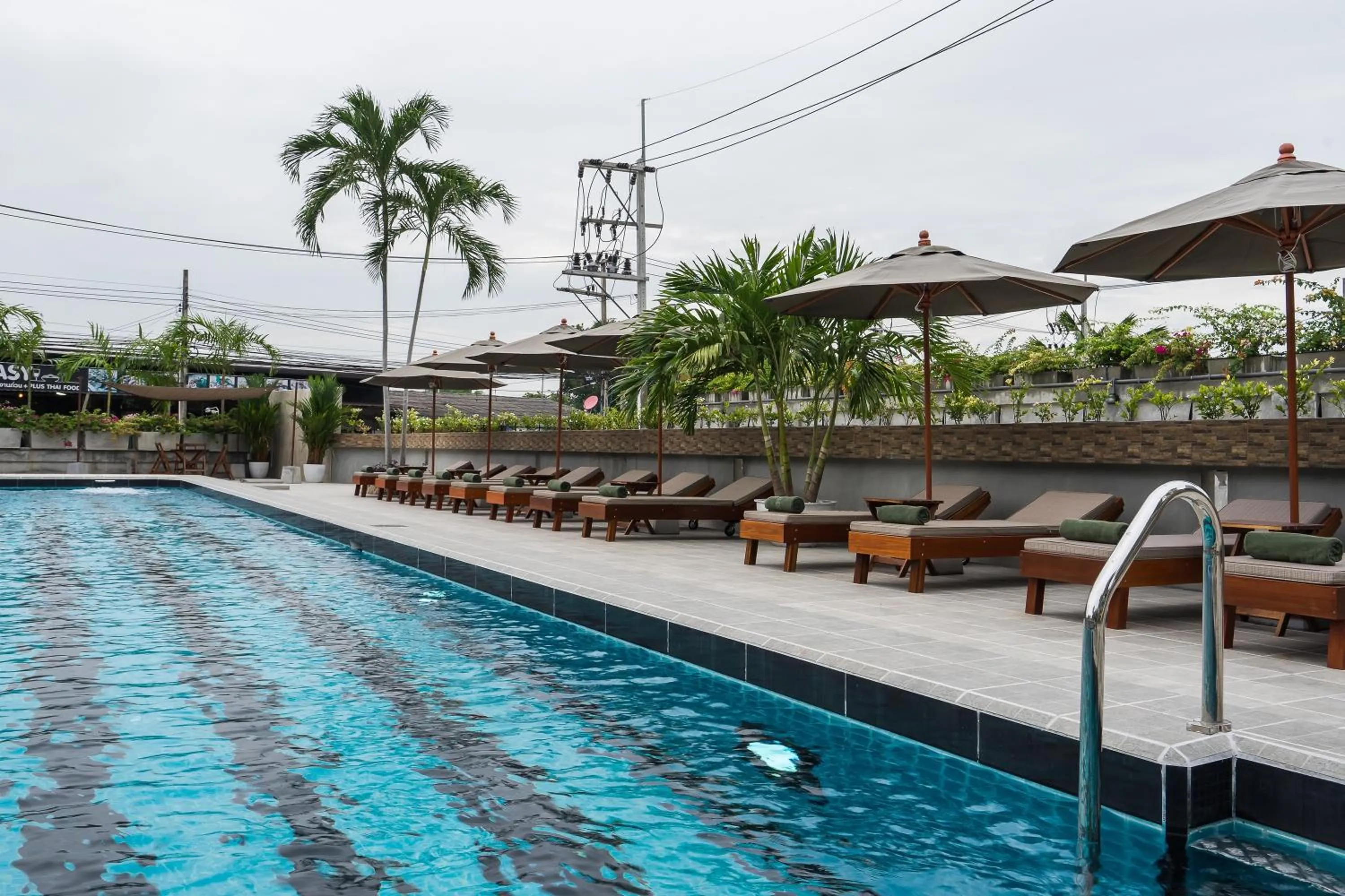 Swimming pool in Olive Tree Hotel Pattaya