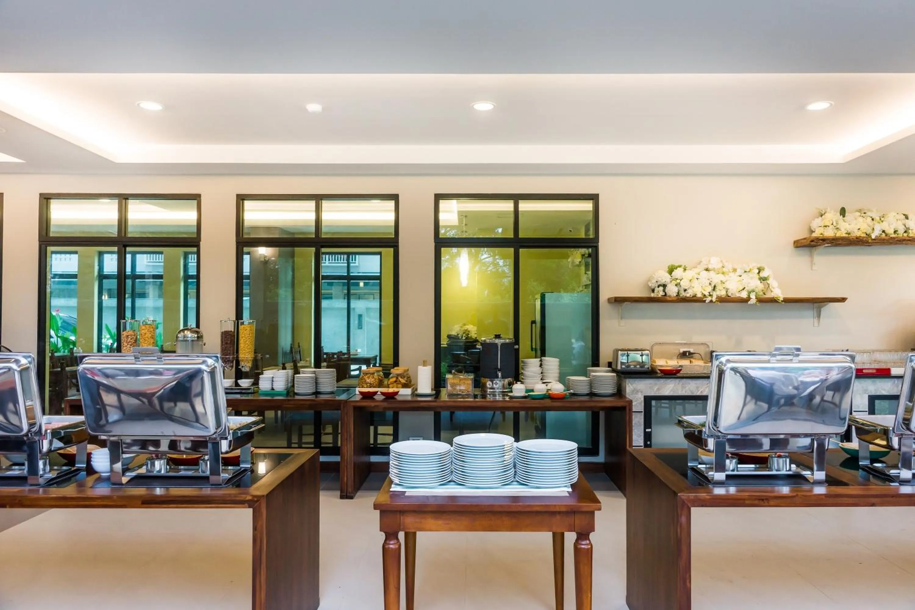 Breakfast in Olive Tree Hotel Pattaya