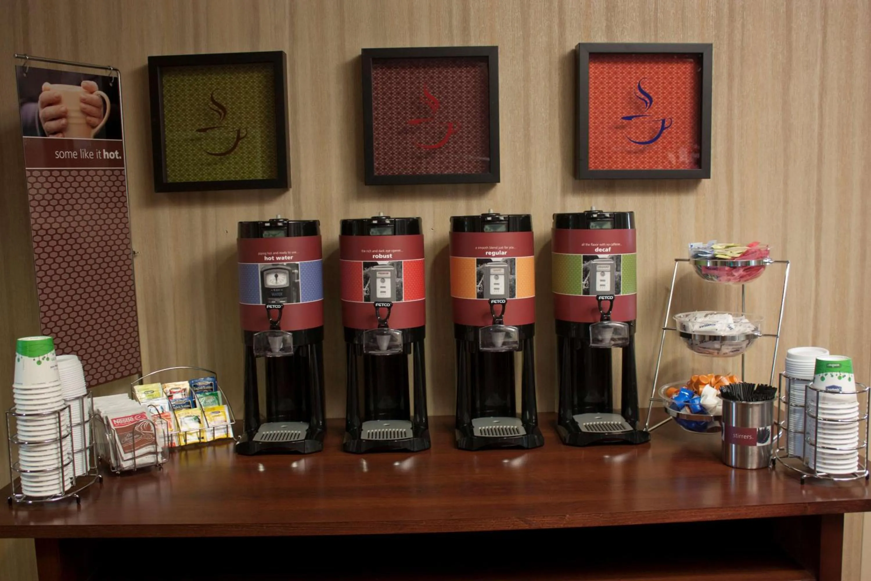 Dining area in Hampton Inn - Burlington