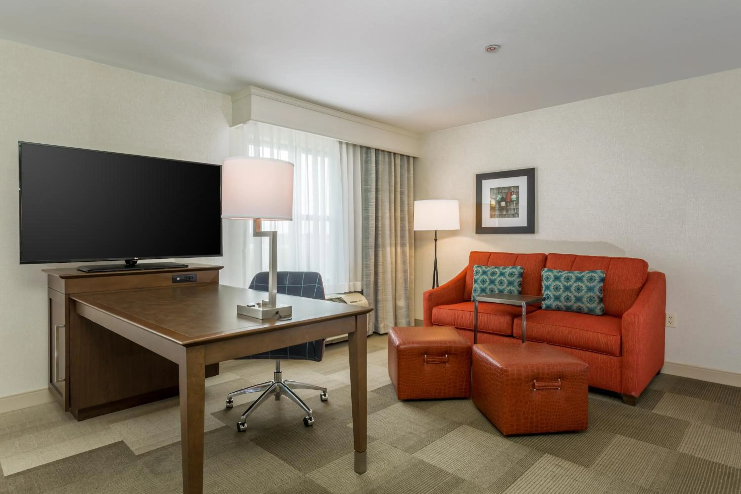 TV and multimedia in Hampton Inn & Suites San Diego-Poway