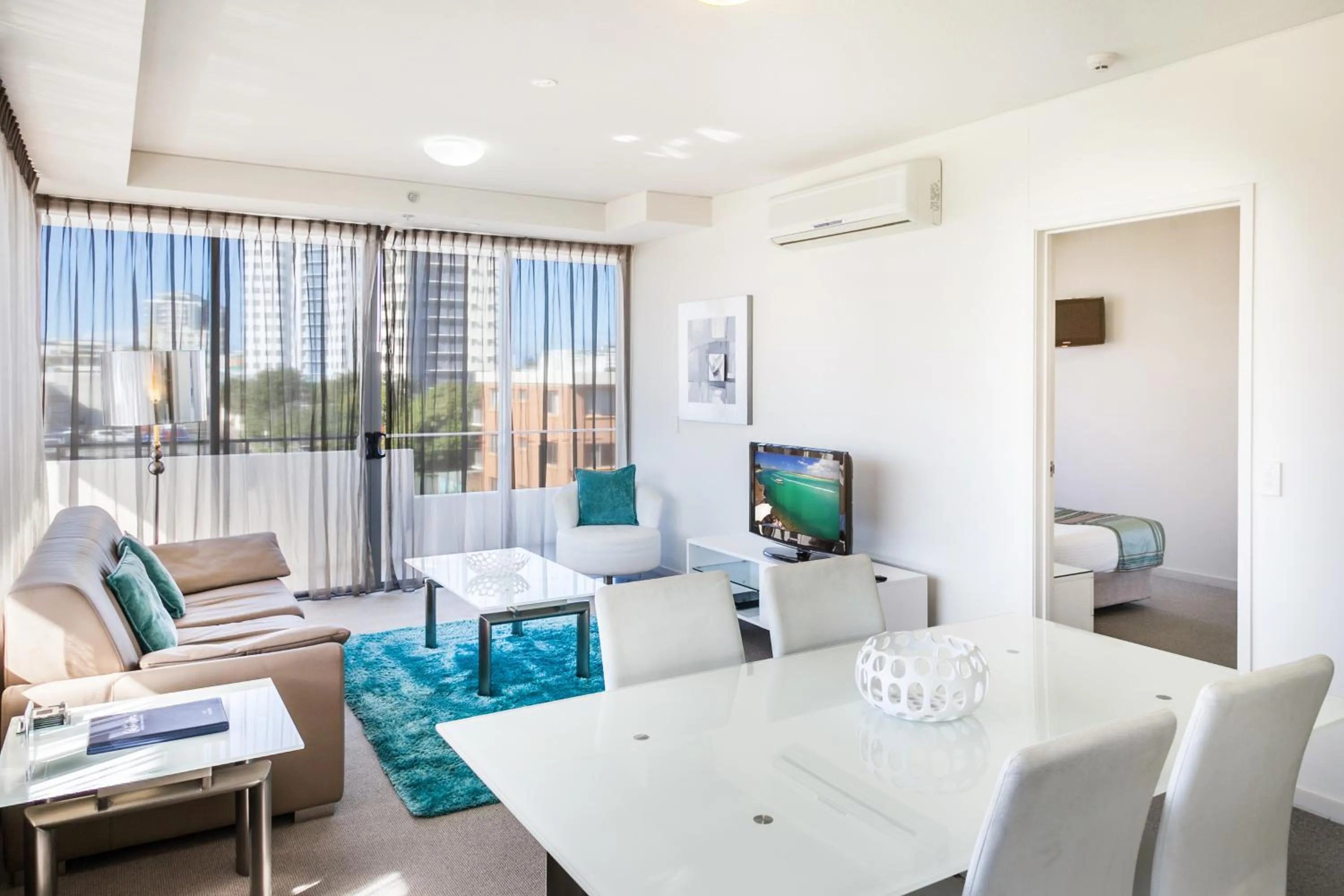 Living room in Monaco Caloundra