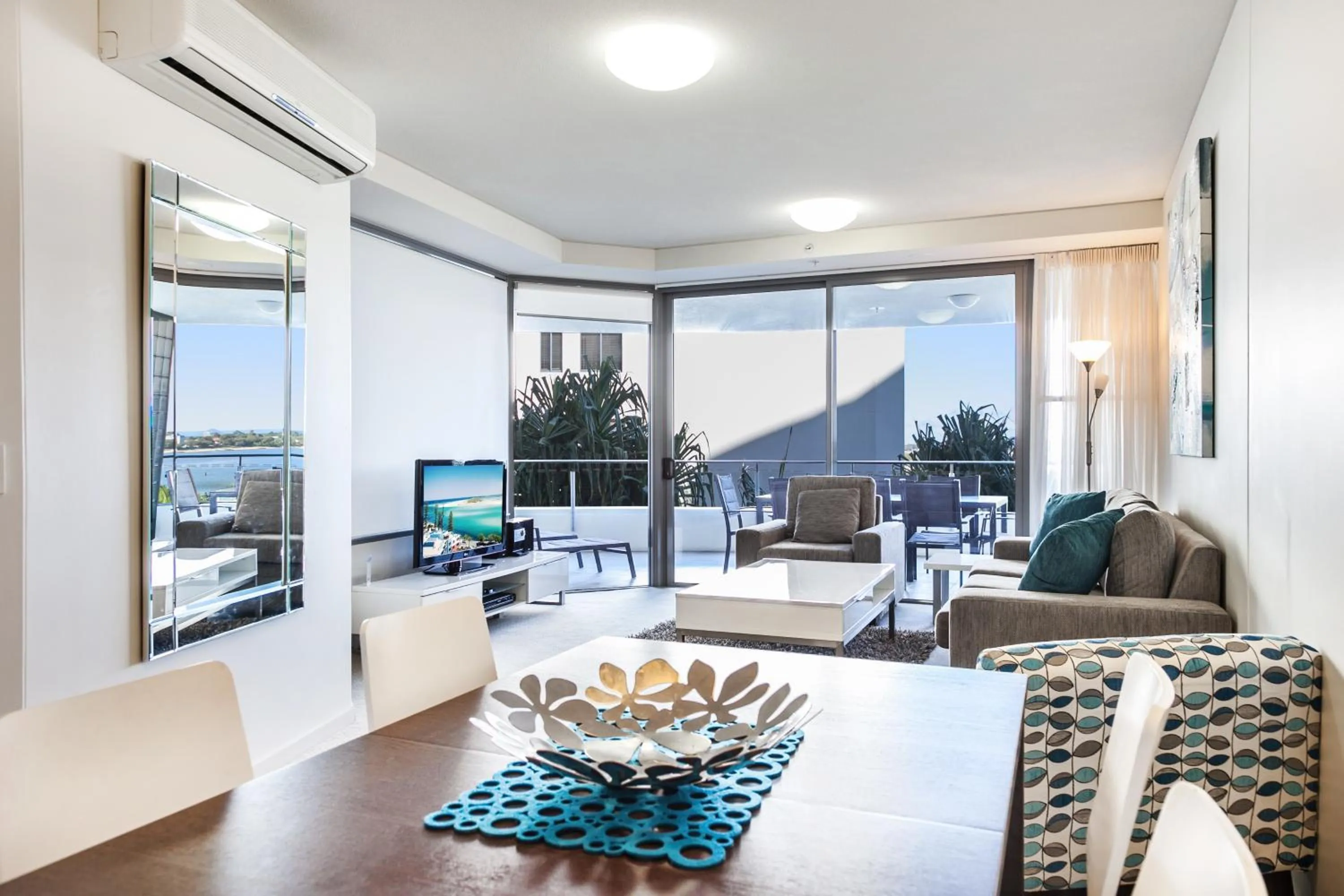 Living room in Monaco Caloundra