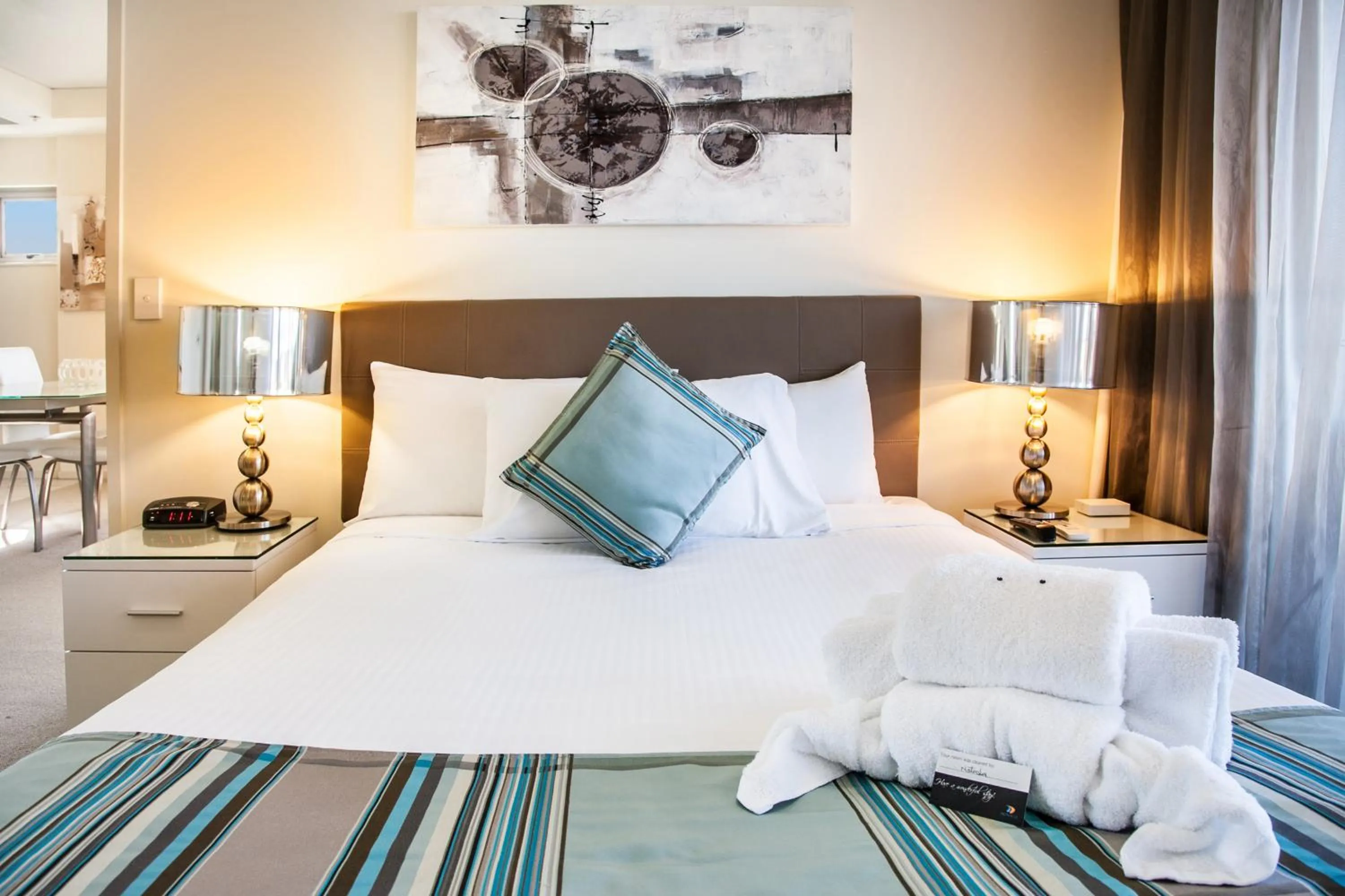 Bedroom, Bed in Monaco Caloundra