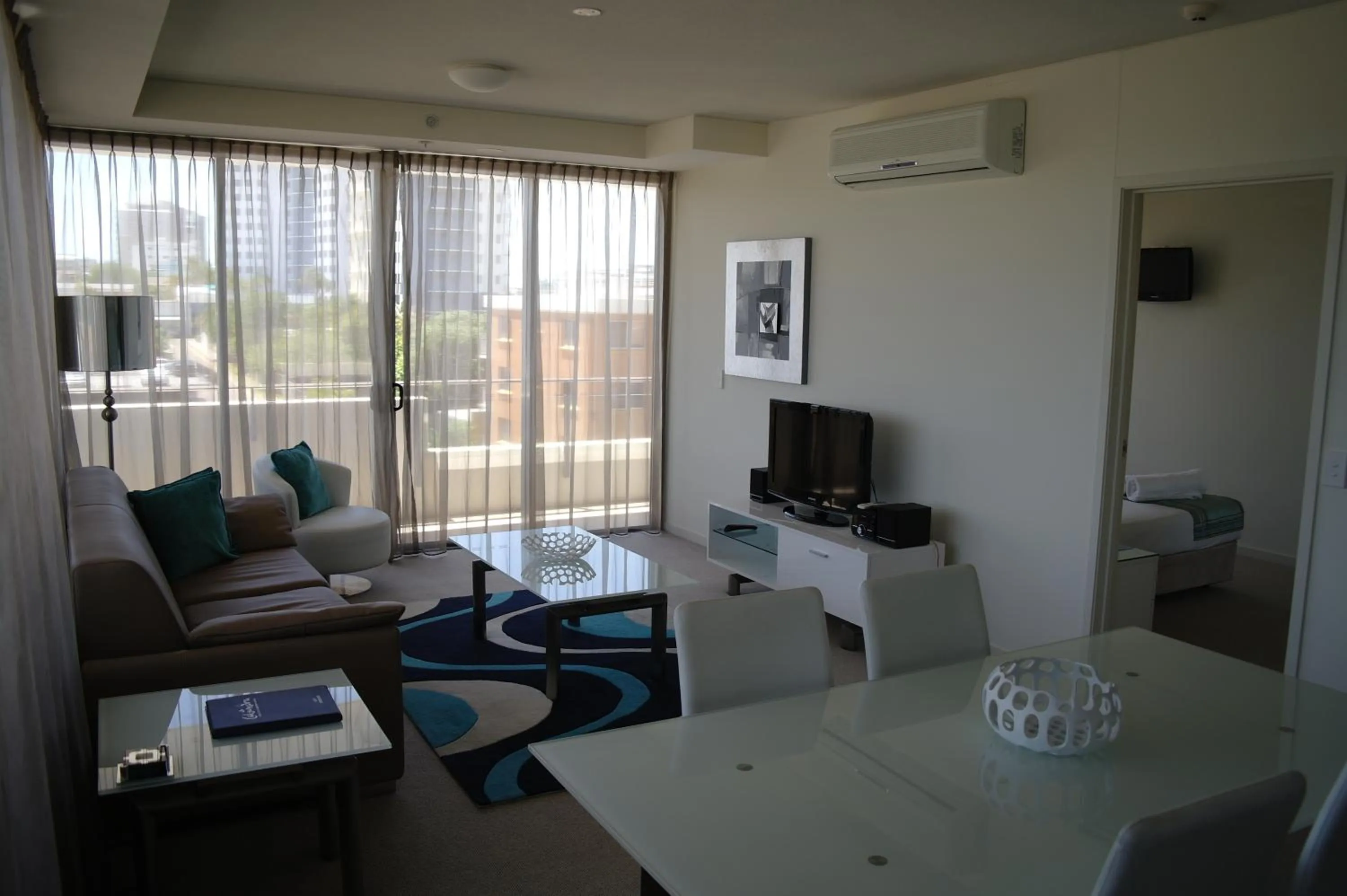 Living room in Monaco Caloundra