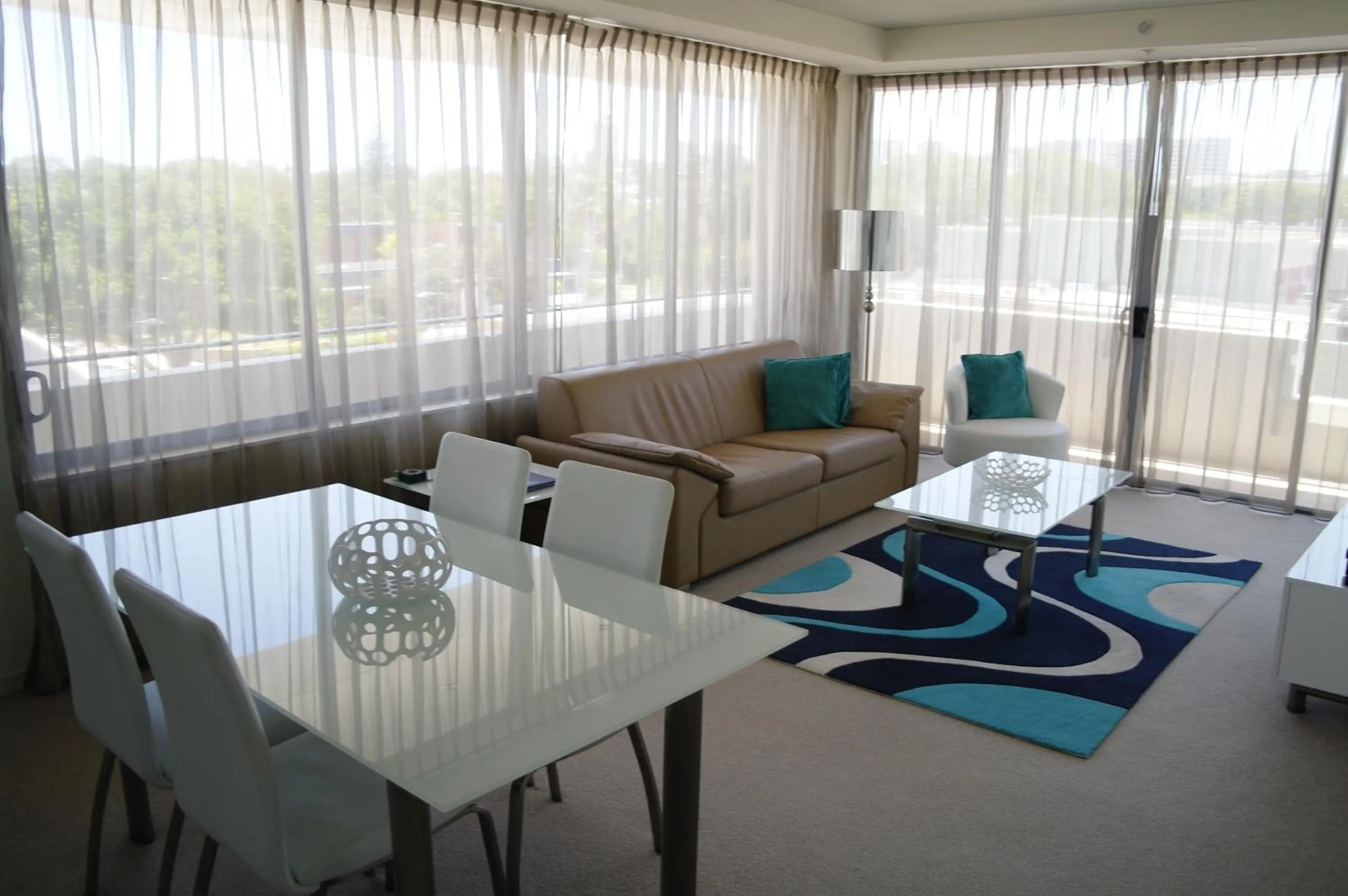 Living room in Monaco Caloundra