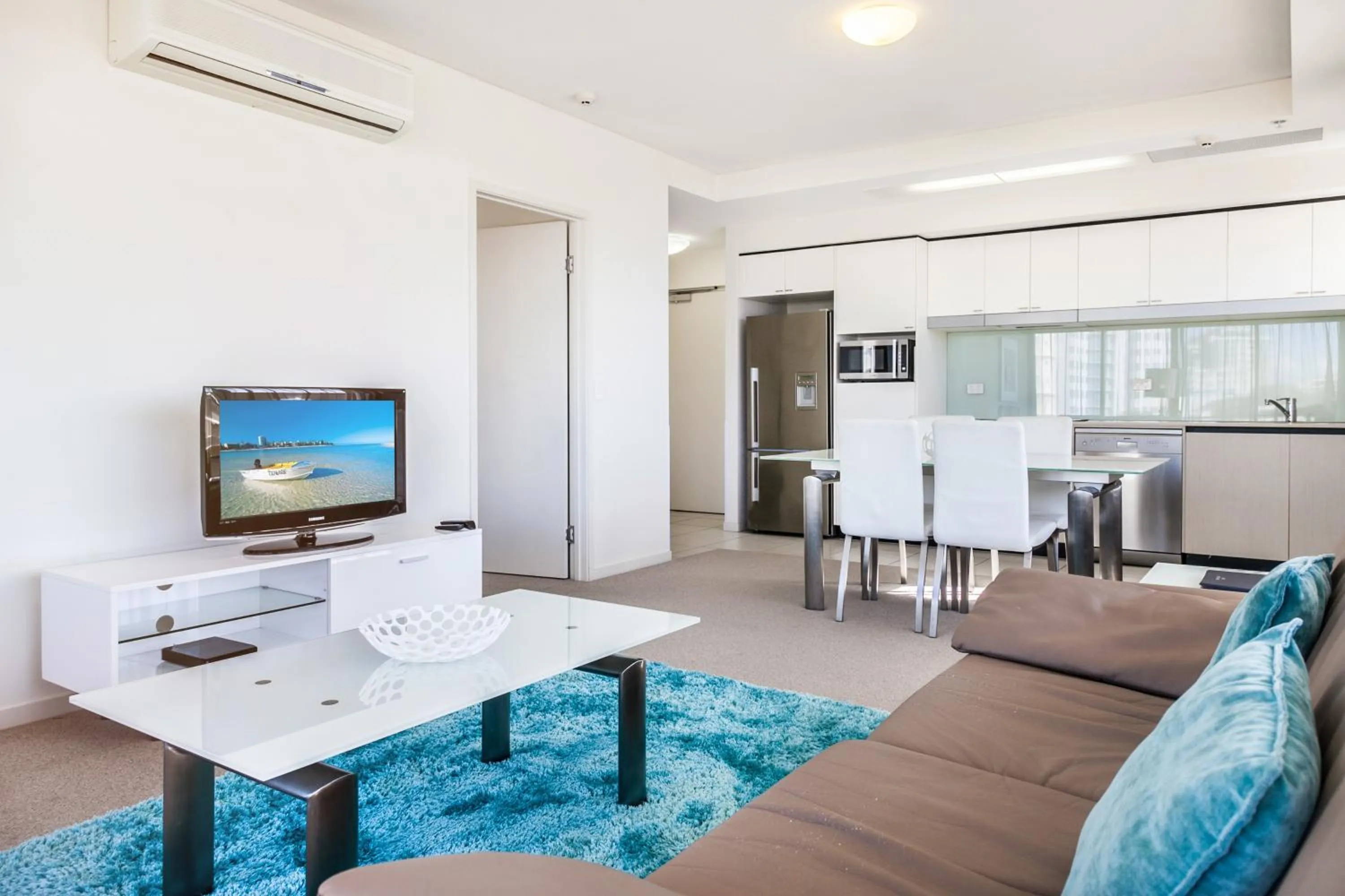 Living room in Monaco Caloundra