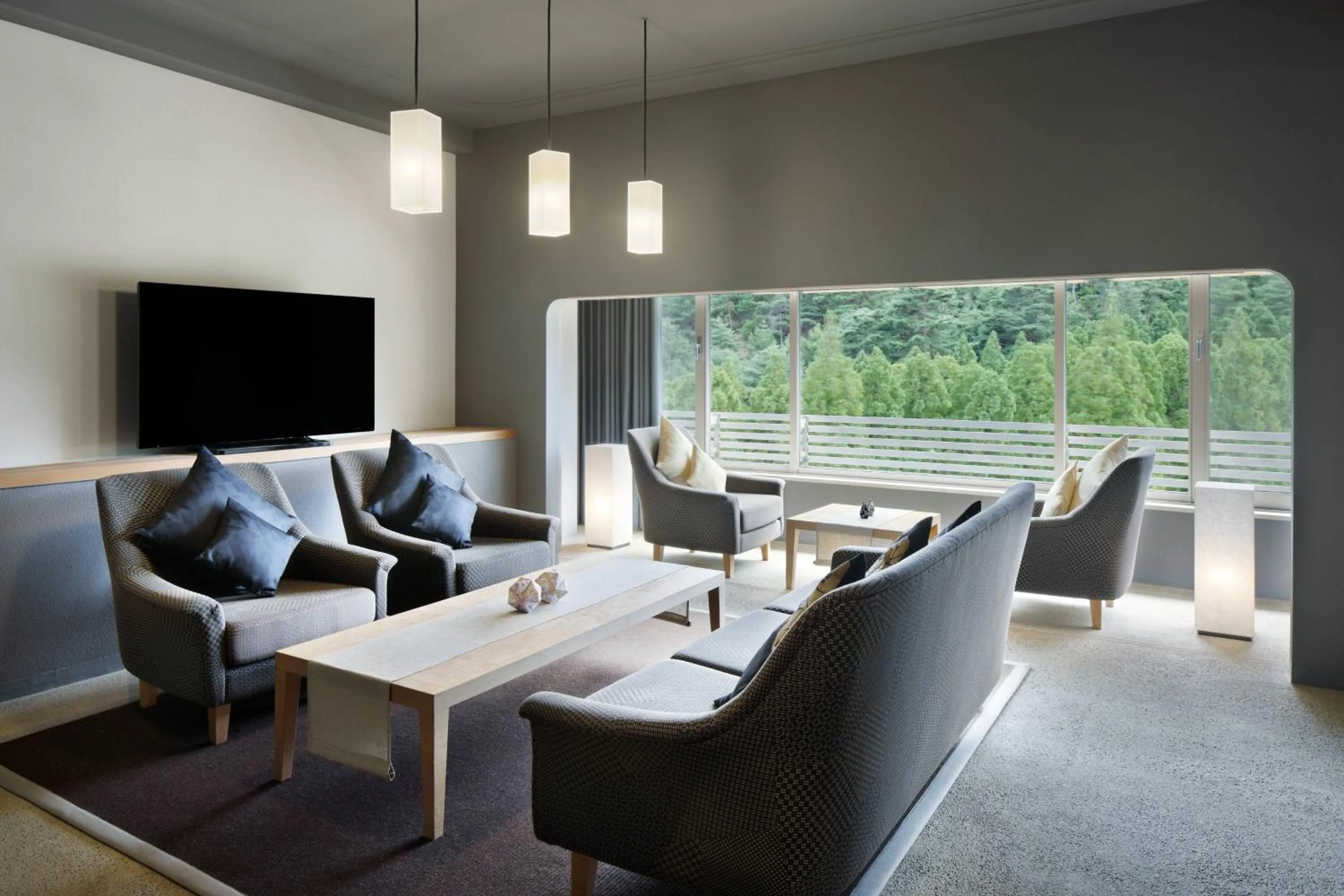 Living room in The Prince Kyoto Takaragaike, Autograph Collection