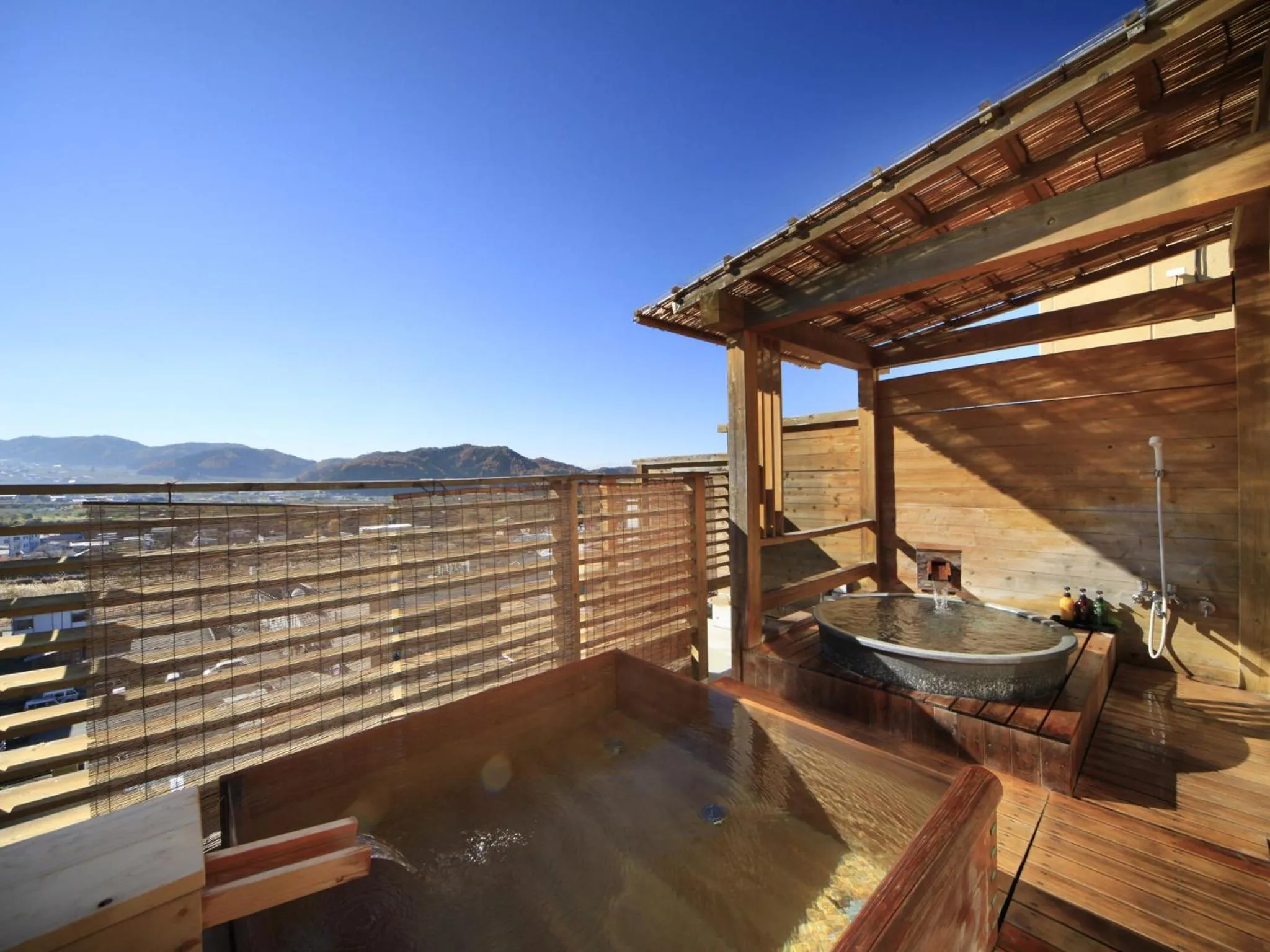 Hot Spring Bath in Hotel Tsubakino