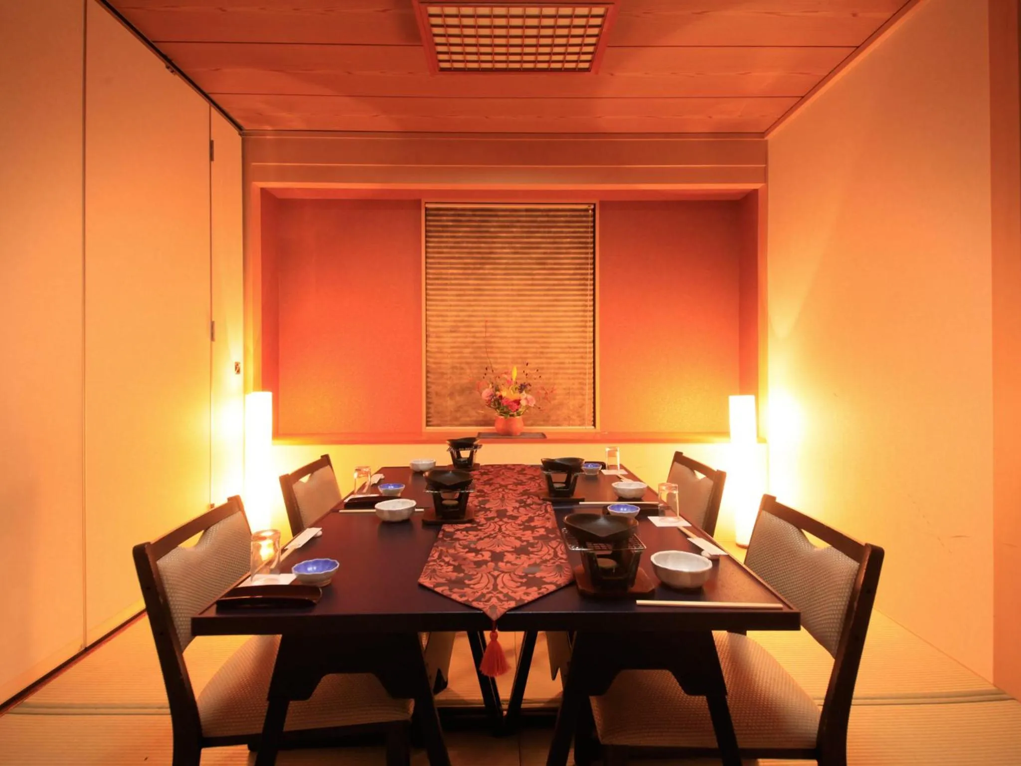 Dining area in Hotel Tsubakino