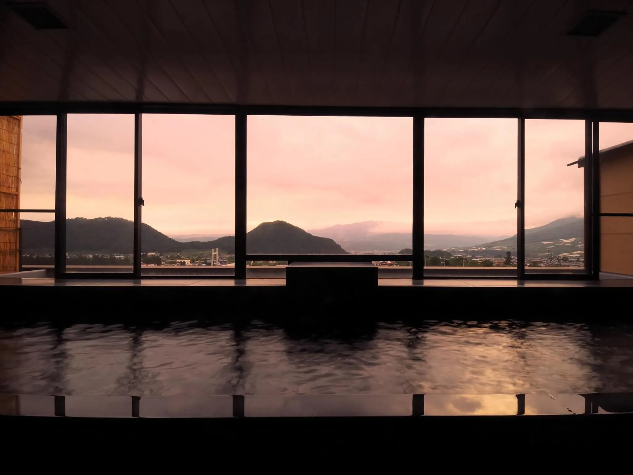 Hot Spring Bath in Hotel Tsubakino