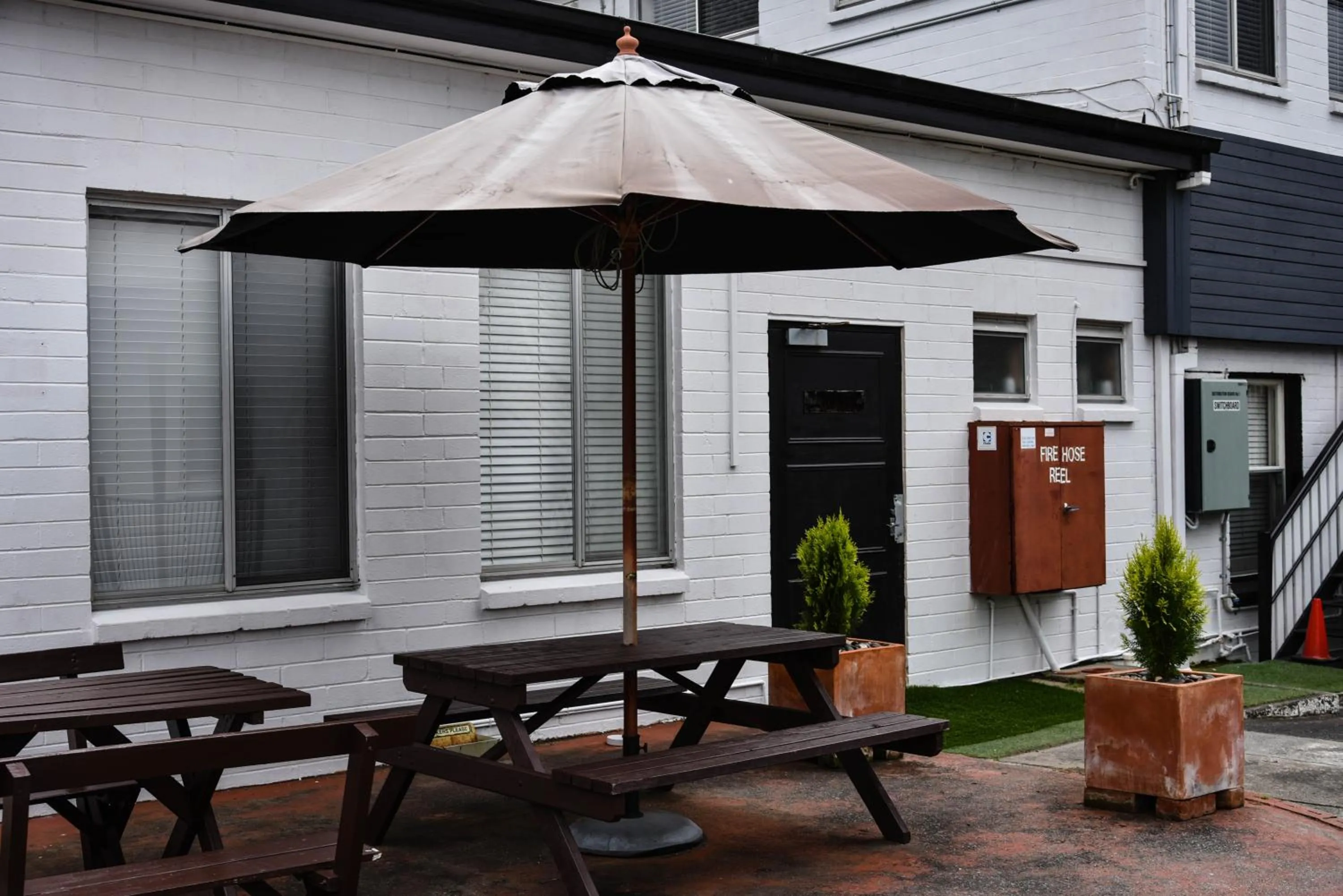 Balcony/Terrace in Hobart Tower Motel