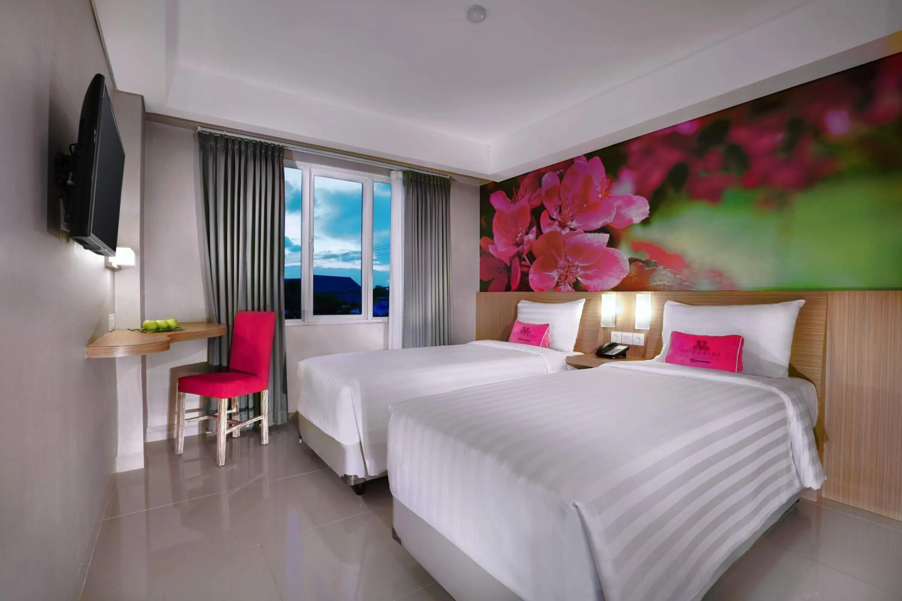 Bed in The Vasini Hotel