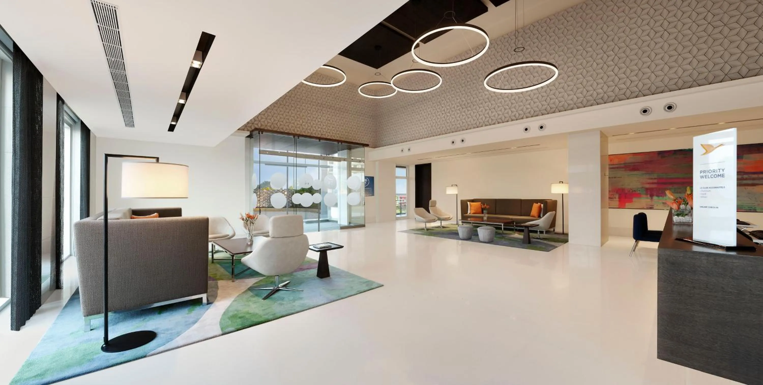 Lobby or reception in Novotel Kochi Infopark