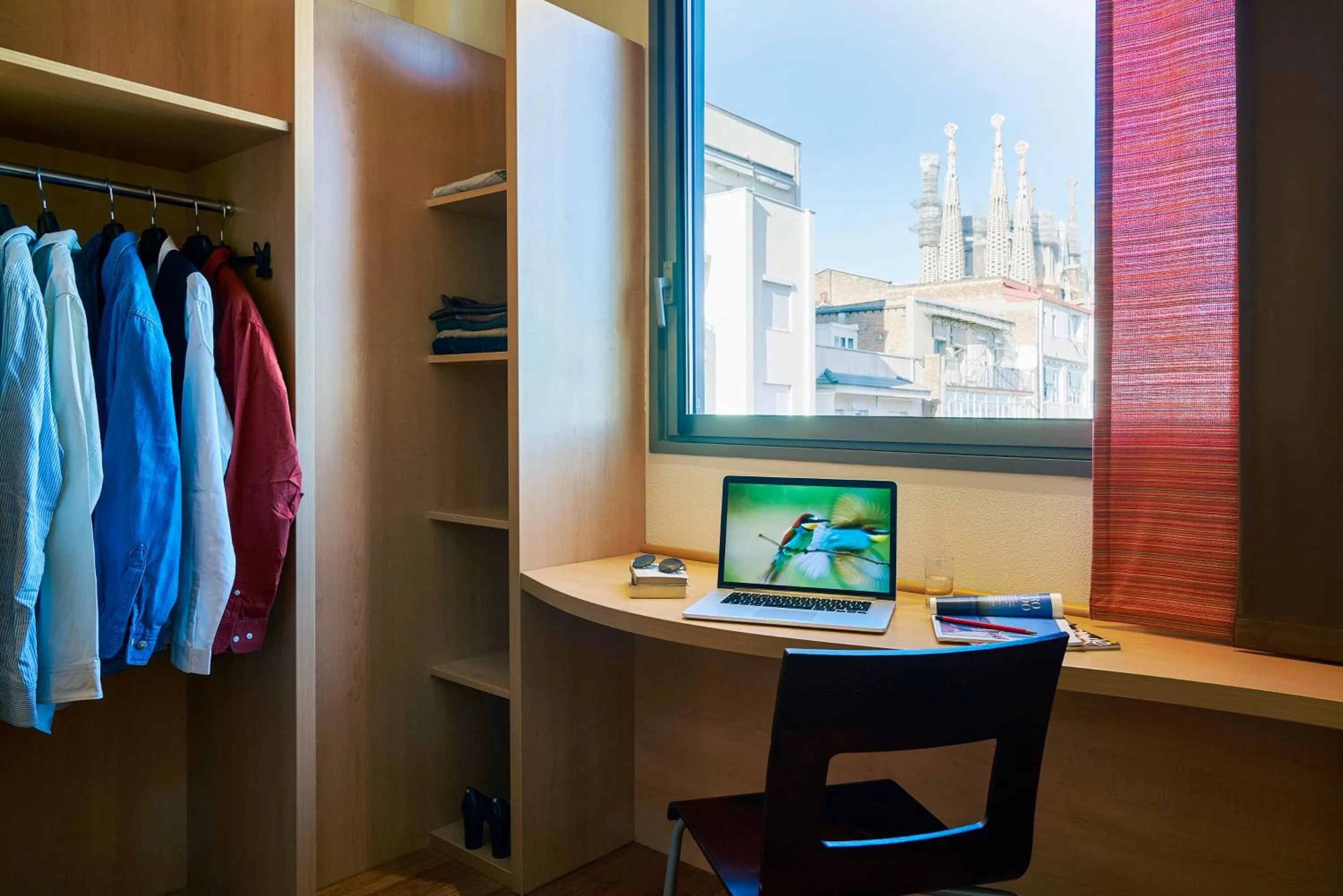 Decorative detail in Ibis Barcelona Centro (Sagrada Familia)