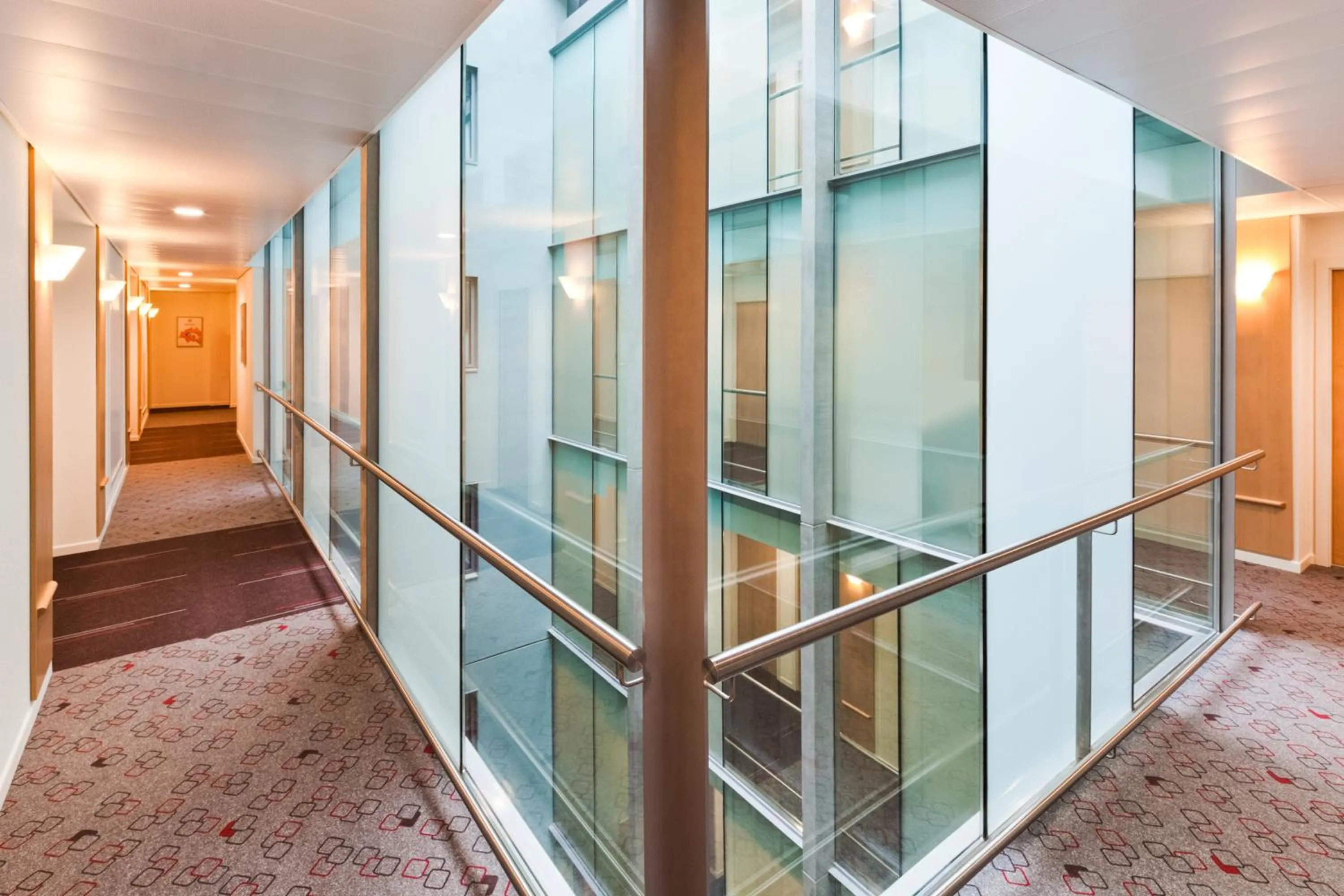 Patio in Ibis Barcelona Centro (Sagrada Familia)