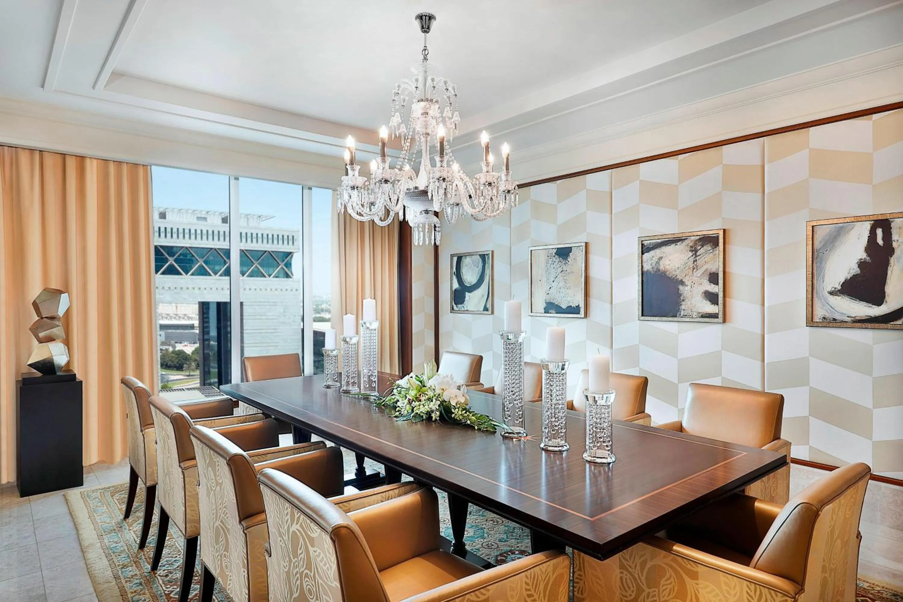 Bedroom in The Ritz-Carlton, Dubai International Financial Centre