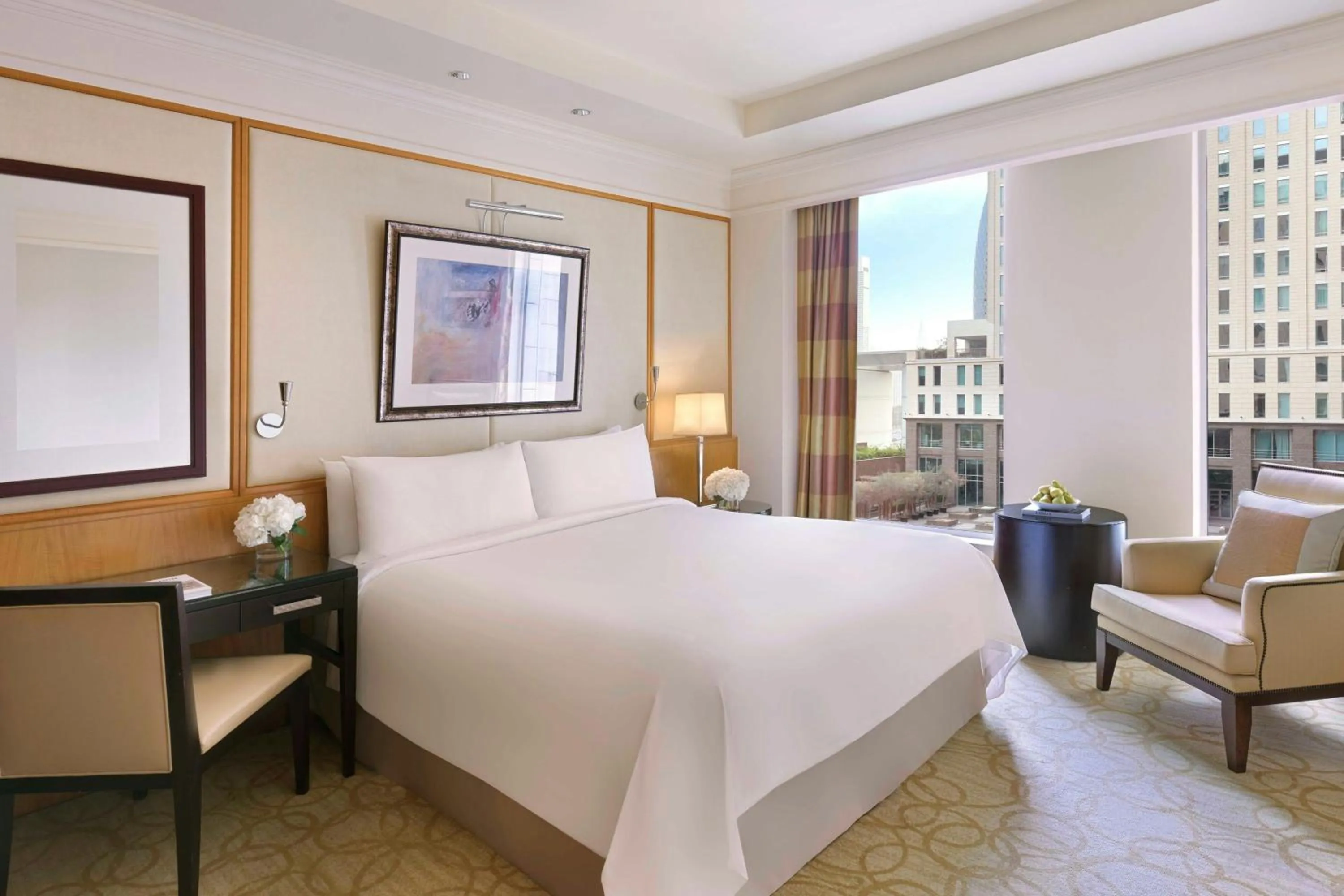 Bedroom, Bed in Ritz Carlton DIFC Downtown Dubai