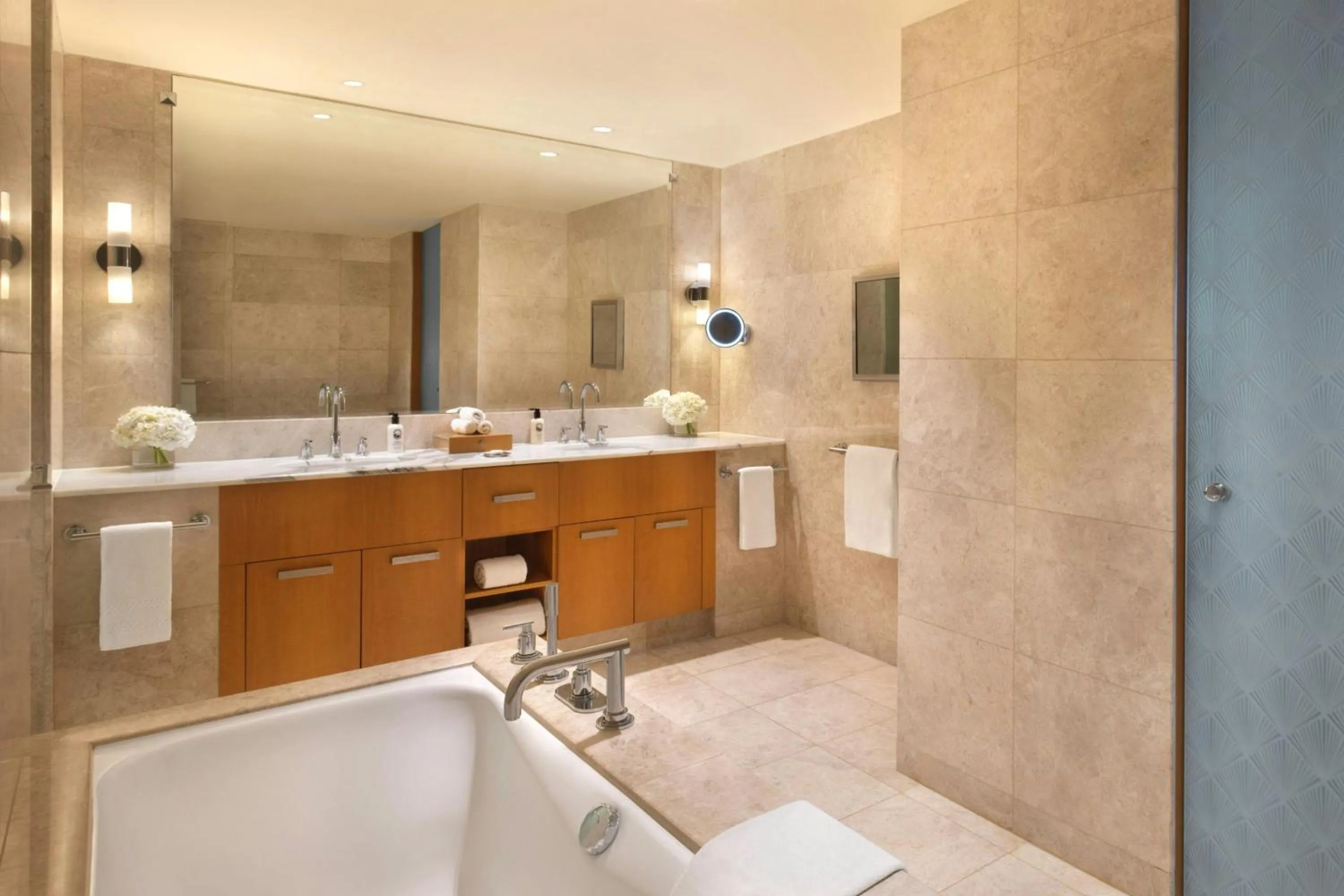 Bathroom in Ritz Carlton DIFC Downtown Dubai