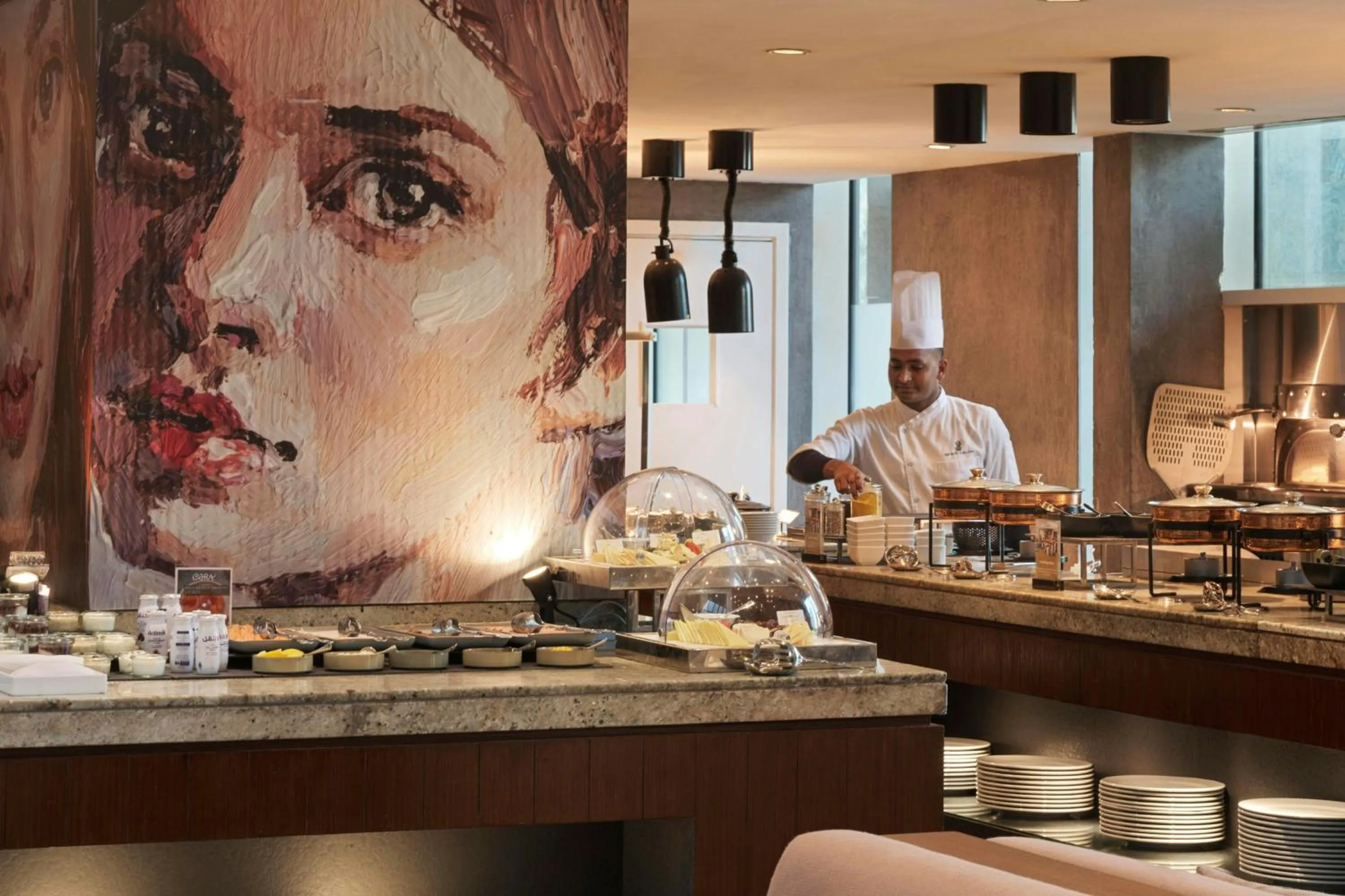Kitchen or kitchenette in Ritz Carlton DIFC Downtown Dubai