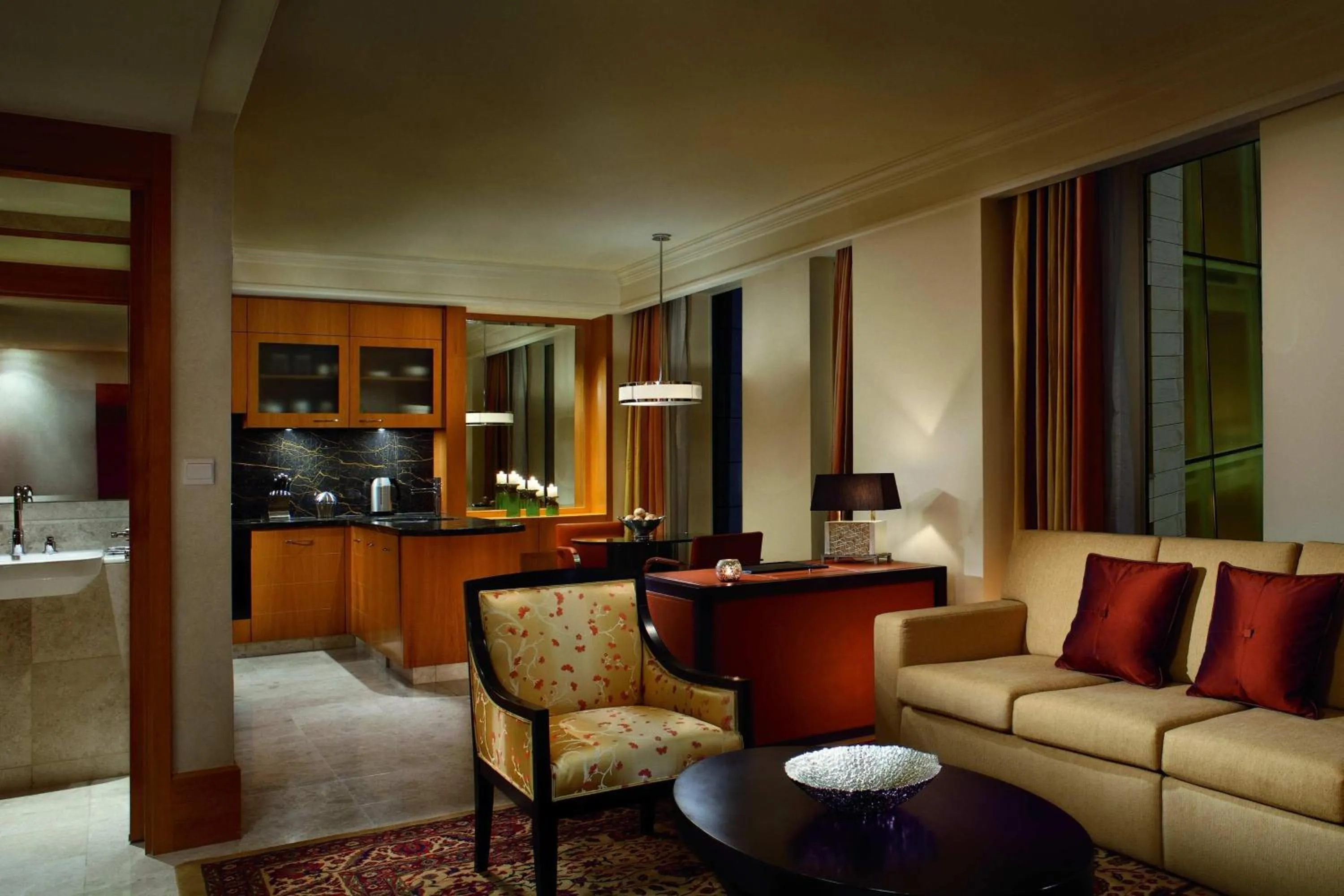 Bedroom in The Ritz-Carlton, Dubai International Financial Centre