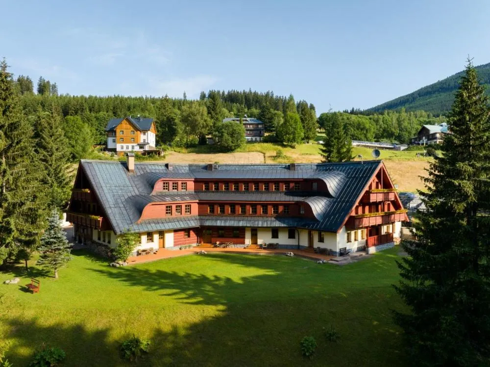 Property building in Aparthotel Pod Plání