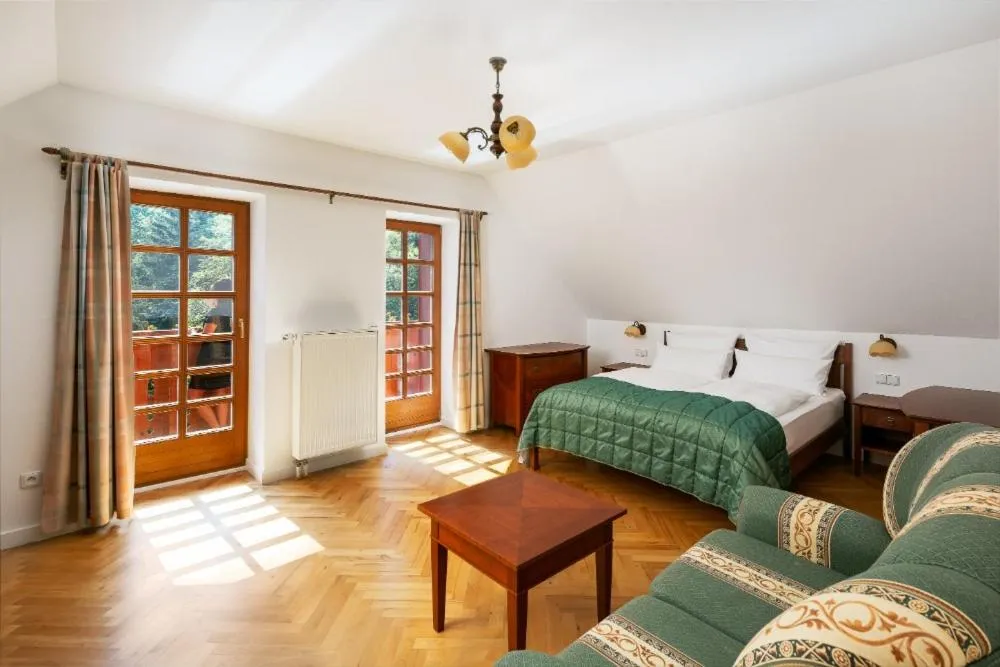 Bed in Aparthotel Pod Plání