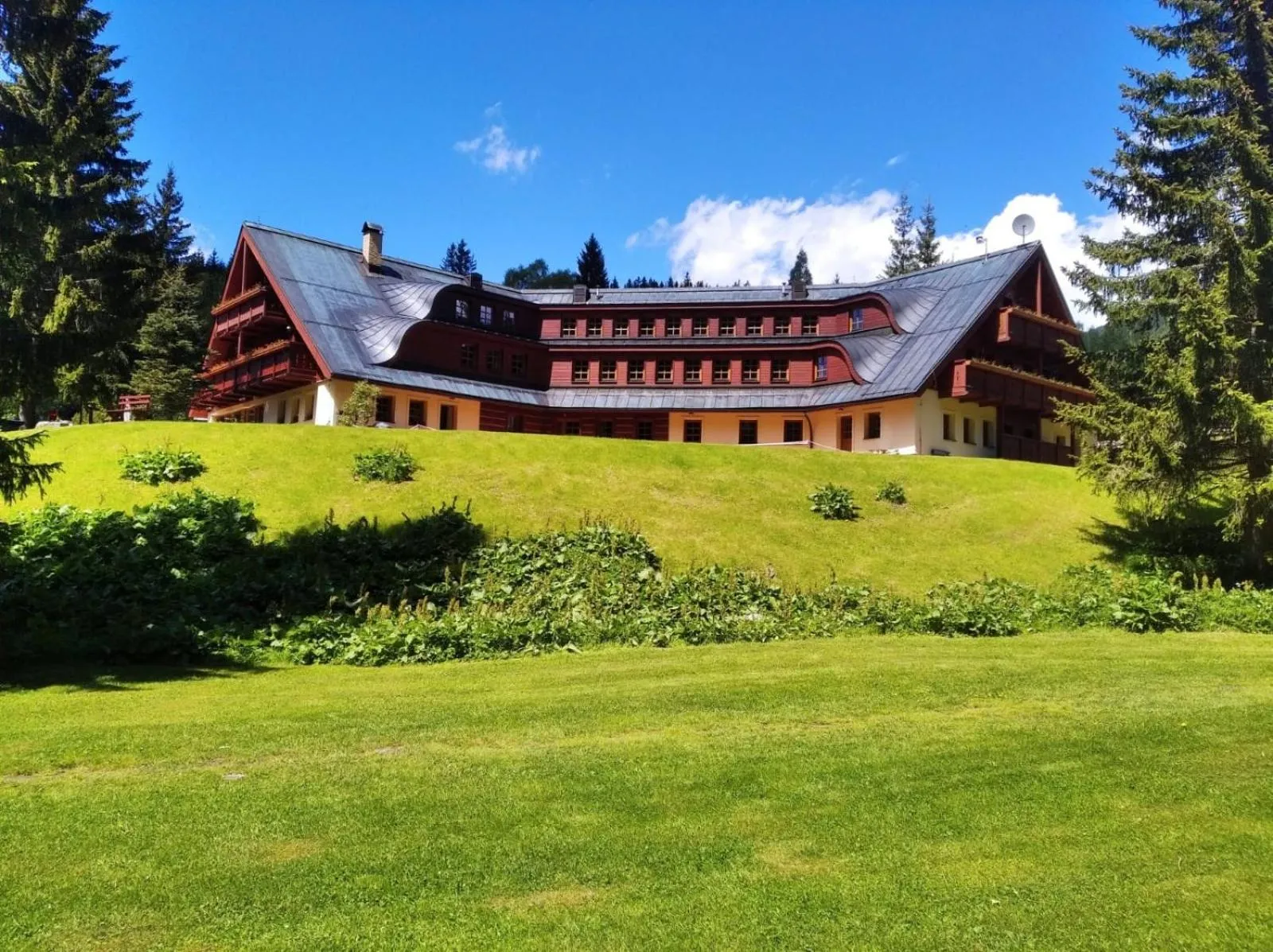 Property building in Aparthotel Pod Plání