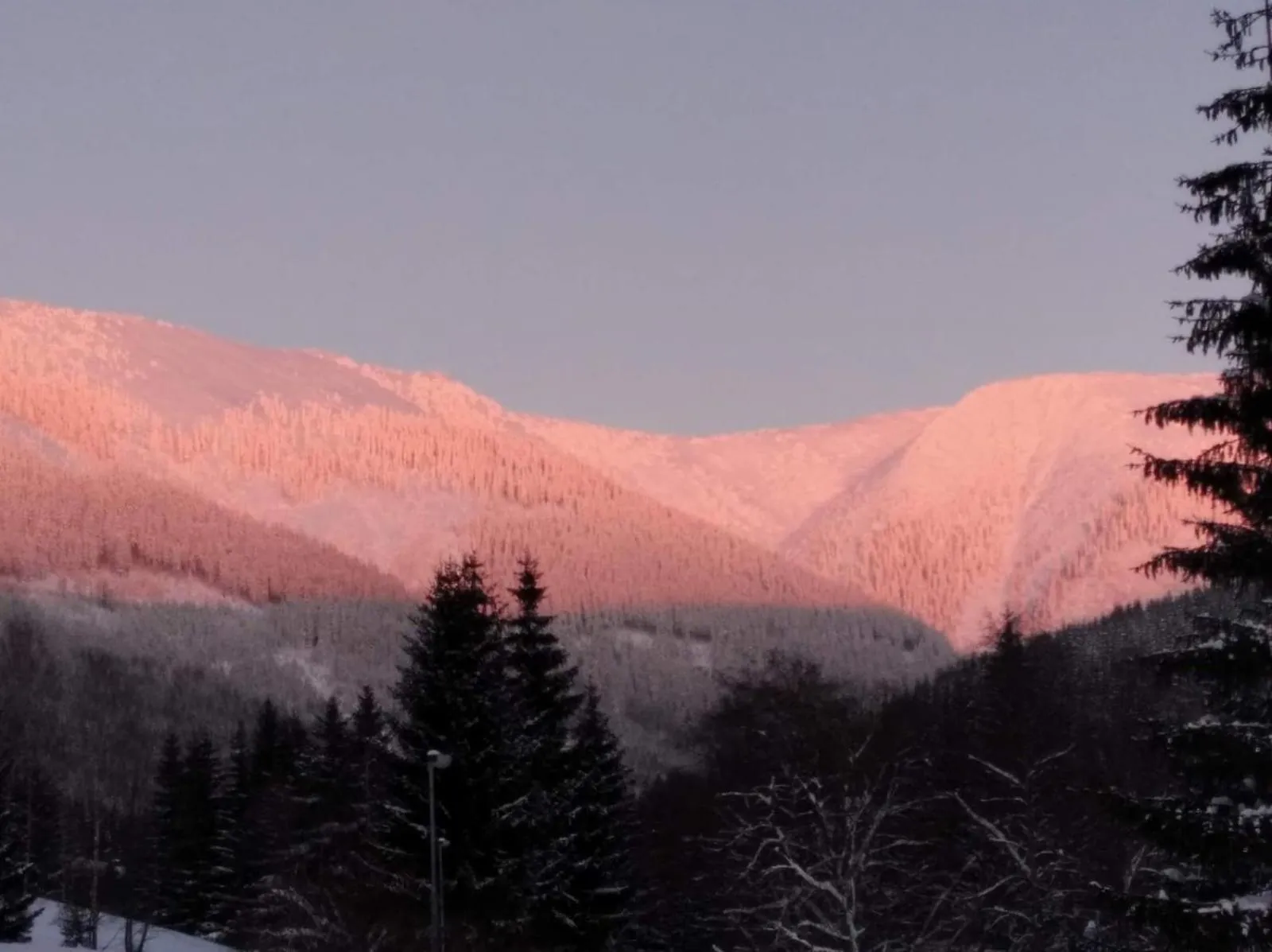 Natural landscape in Aparthotel Pod Plání