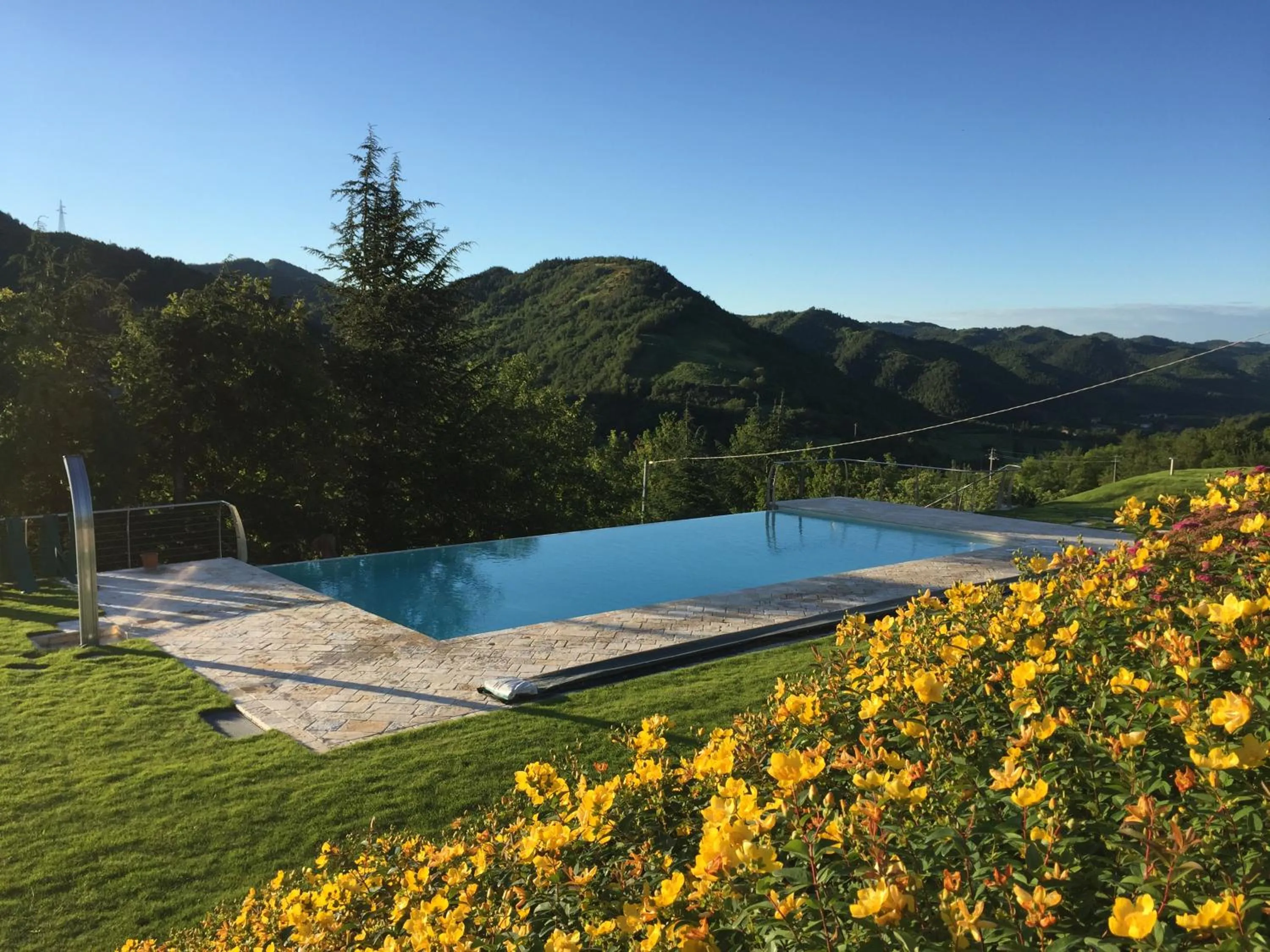 Pool view in Agriturismo Corte Dei Mori