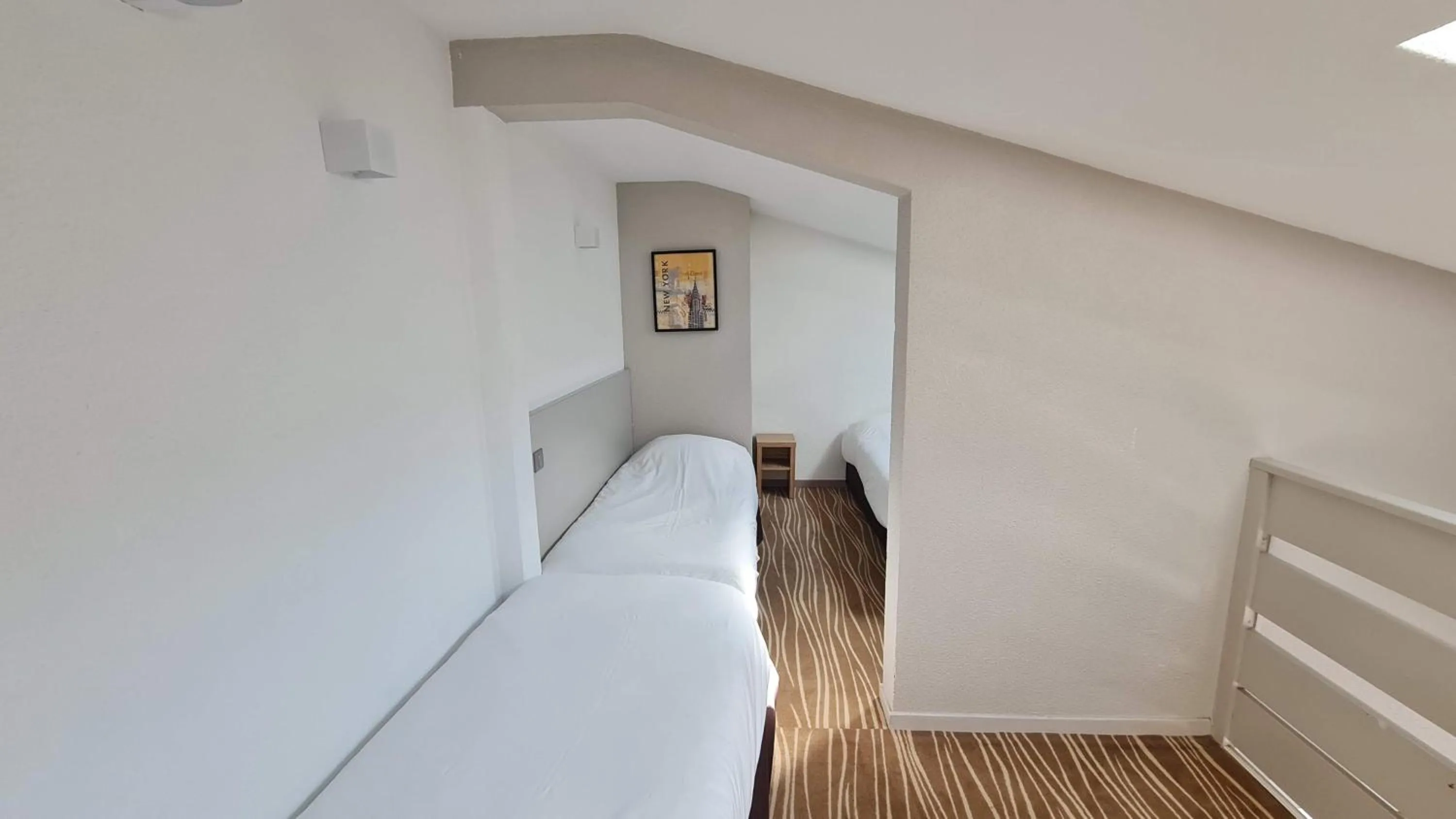 Bedroom, Bed in Kyriad Montpellier Sud - A709